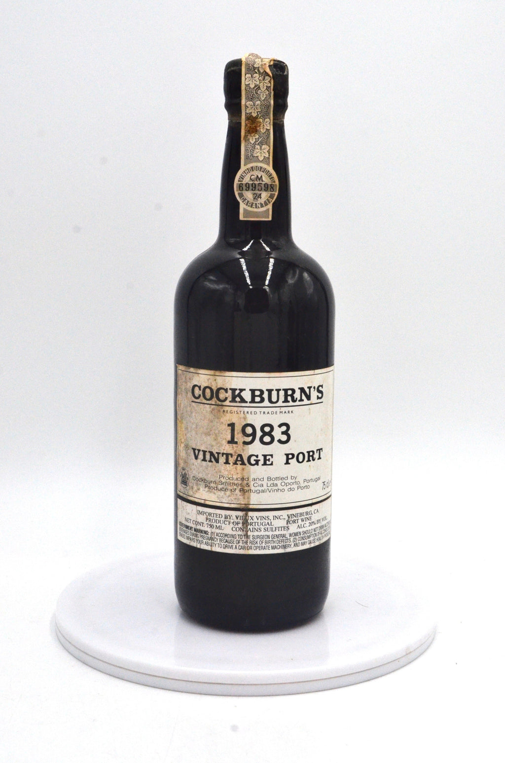 1983 Cockburn Vintage Port