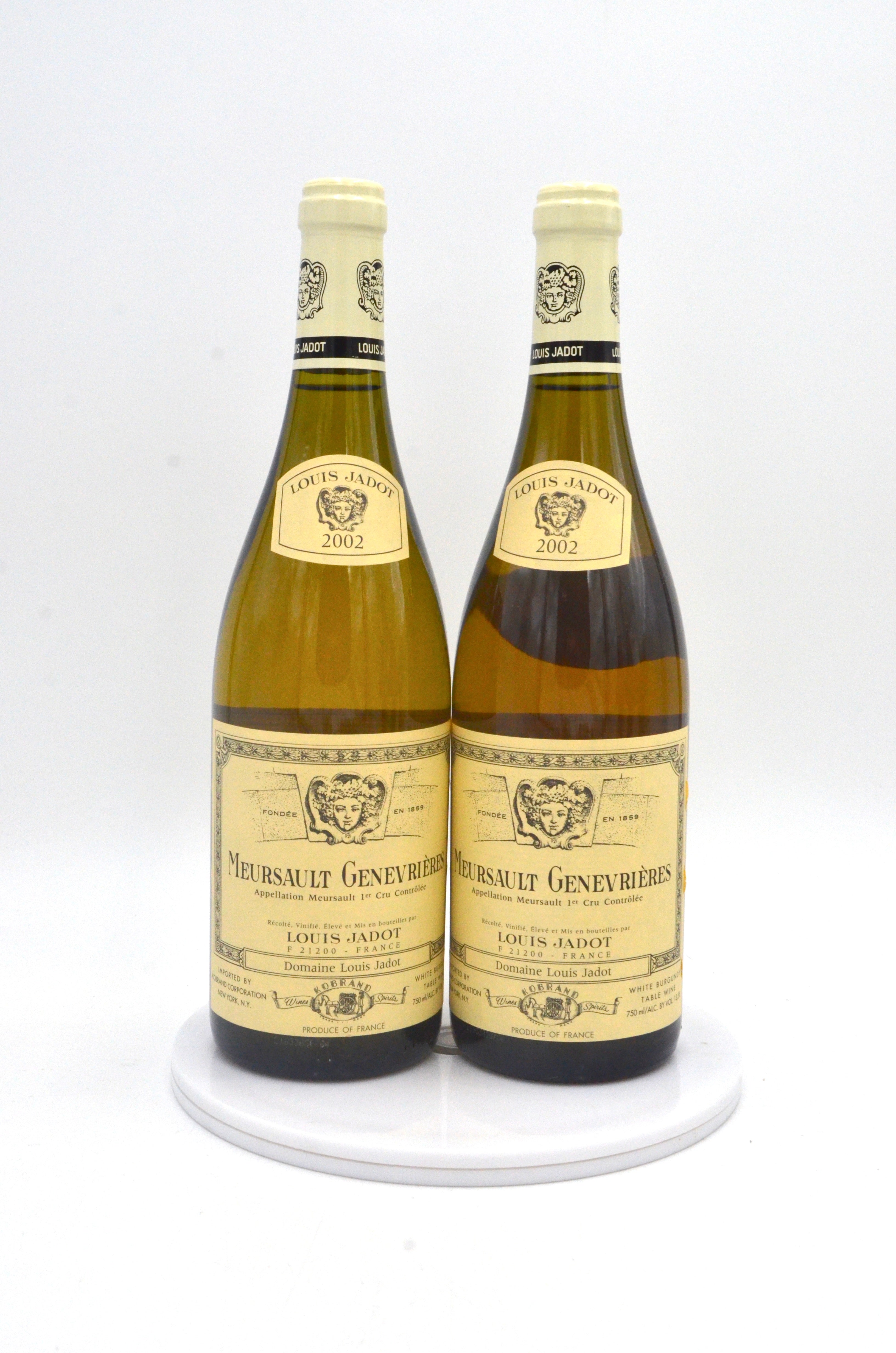 2002 Domaine Louis Jadot Meursault, Genevrieres, Premier Cru