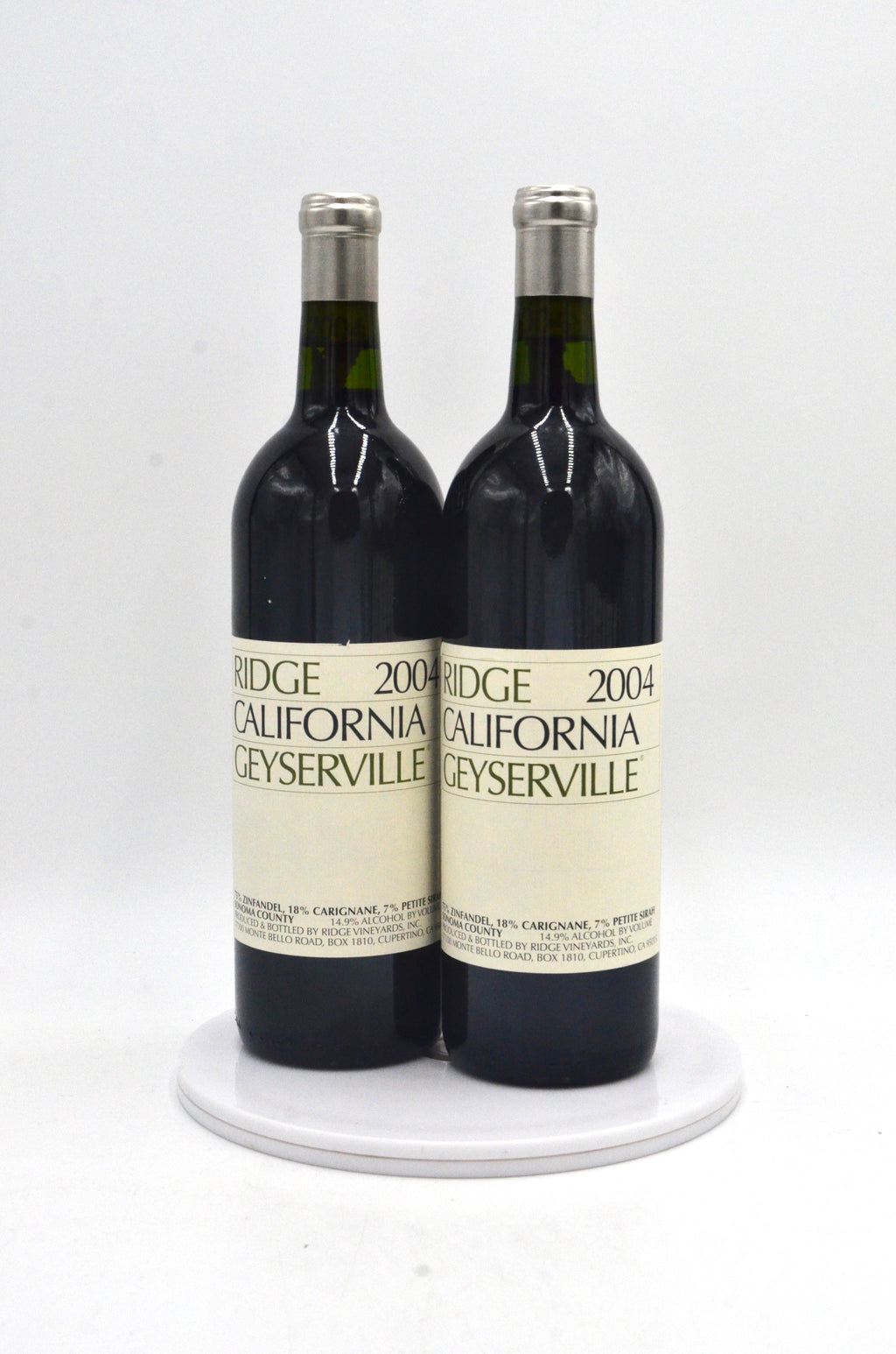 2004 Ridge Vineyards Red, Geyserville, Sonoma County