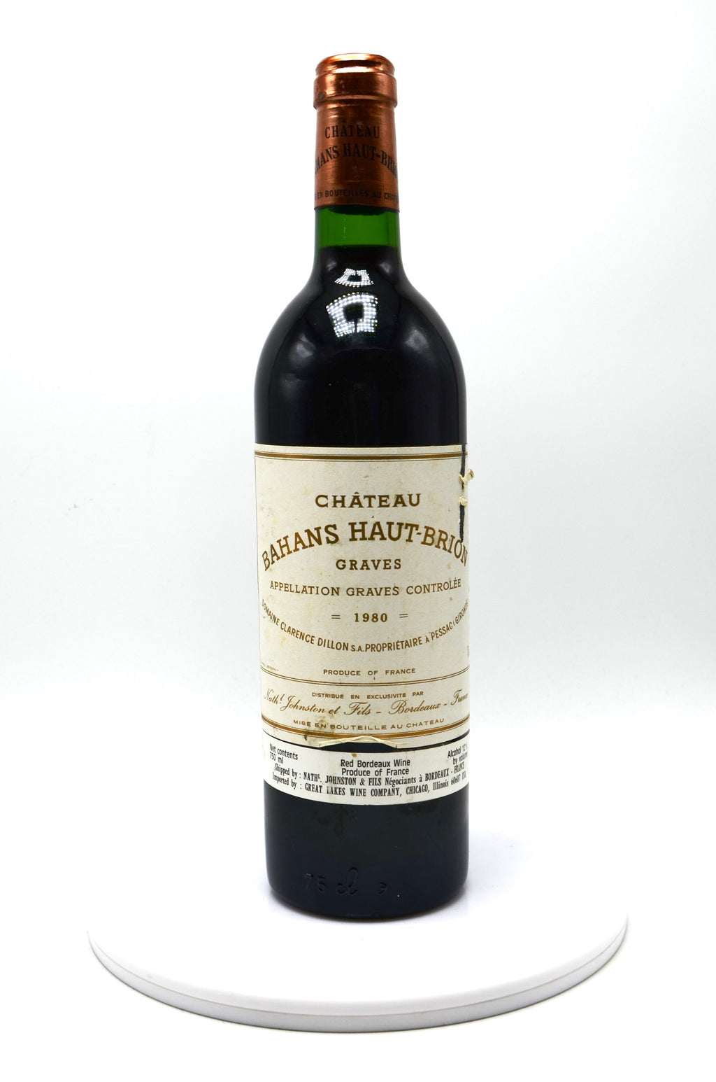 1980 Bahans Haut-Brion, Graves [Ch. Haut Brion's 2nd]