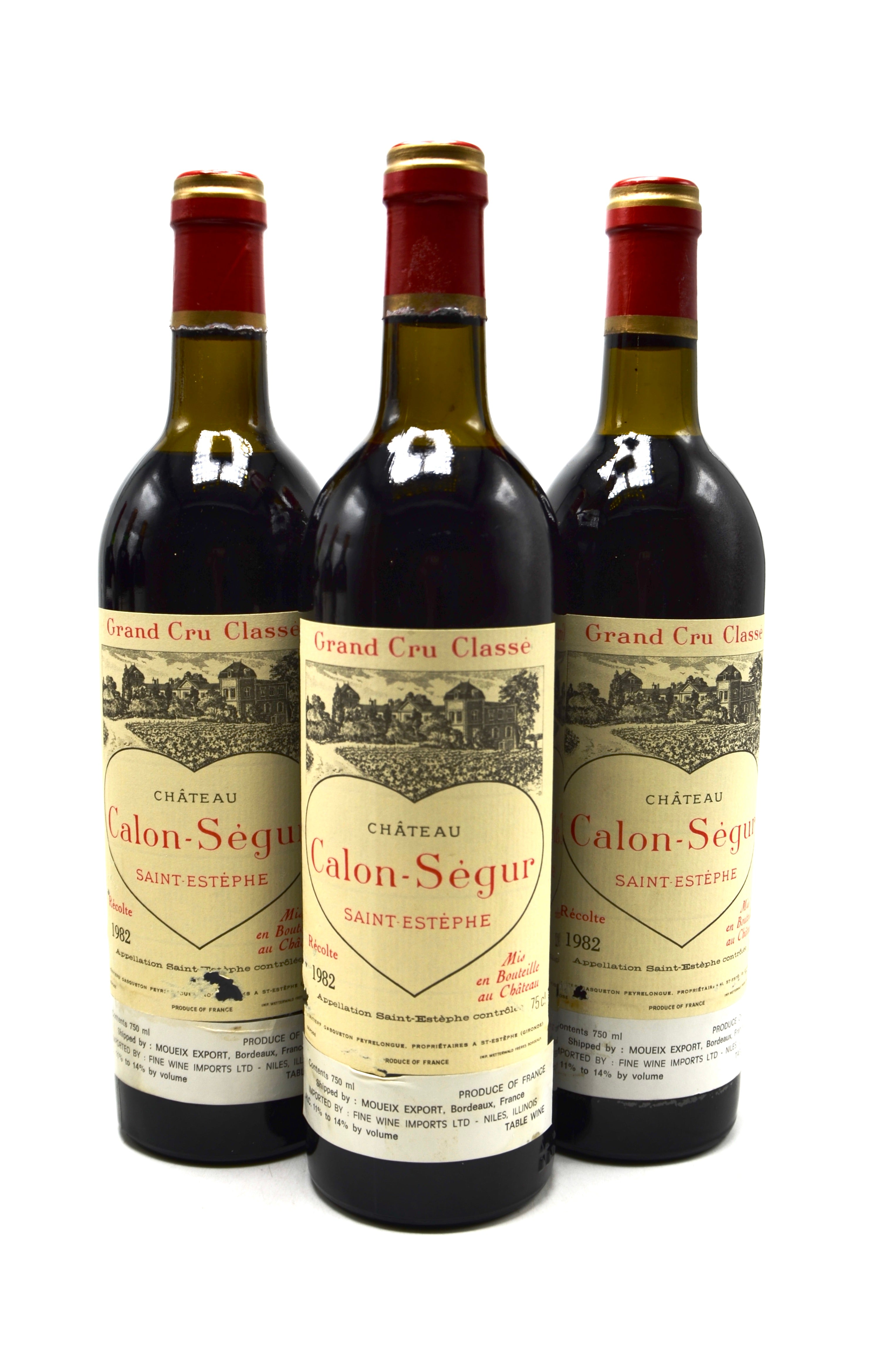 1982 Château Calon-Segur, St. Estephe
