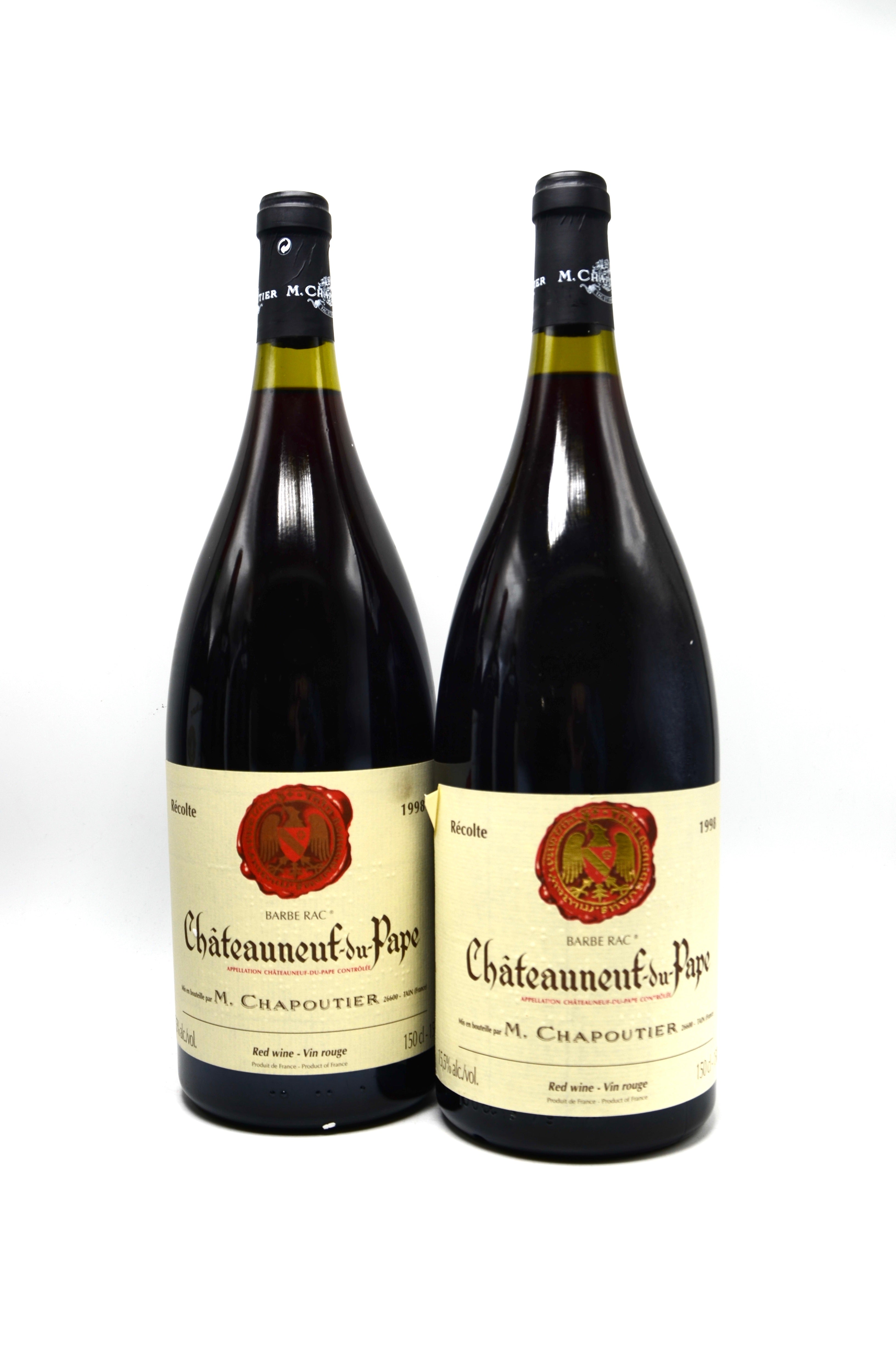 1998 M. Chapoutier Châteauneuf du Pape, Barbe Rac (magnum)