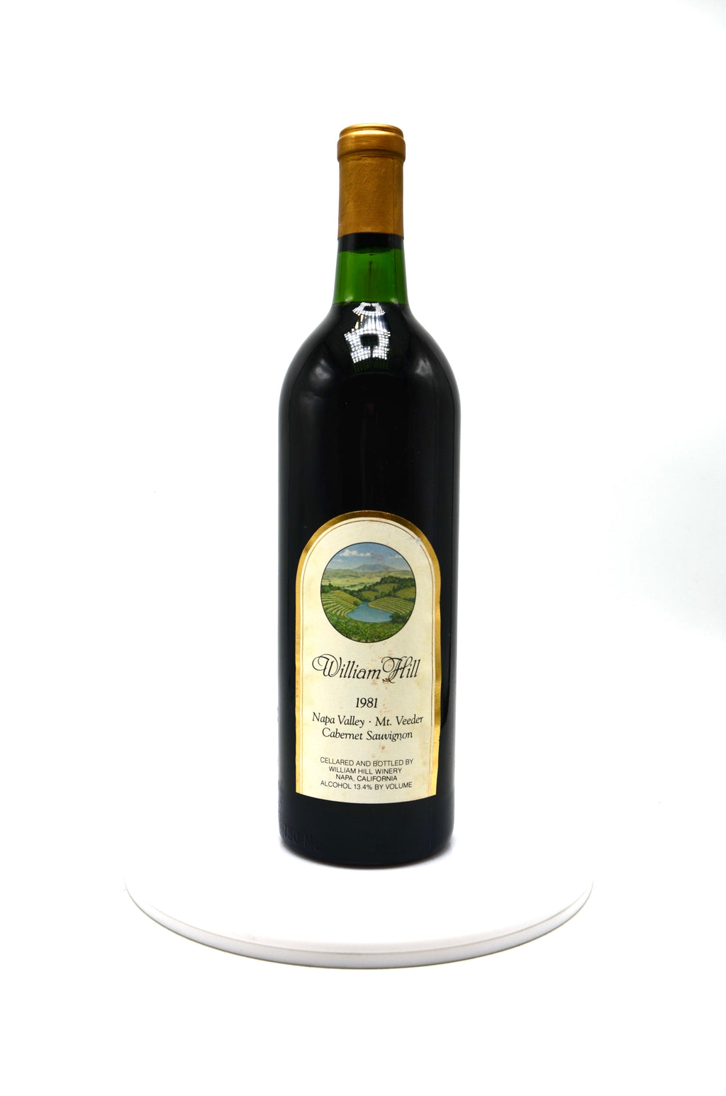 1981 William Hill Cabernet Sauvignon, Mt. Veeder, Napa Valley