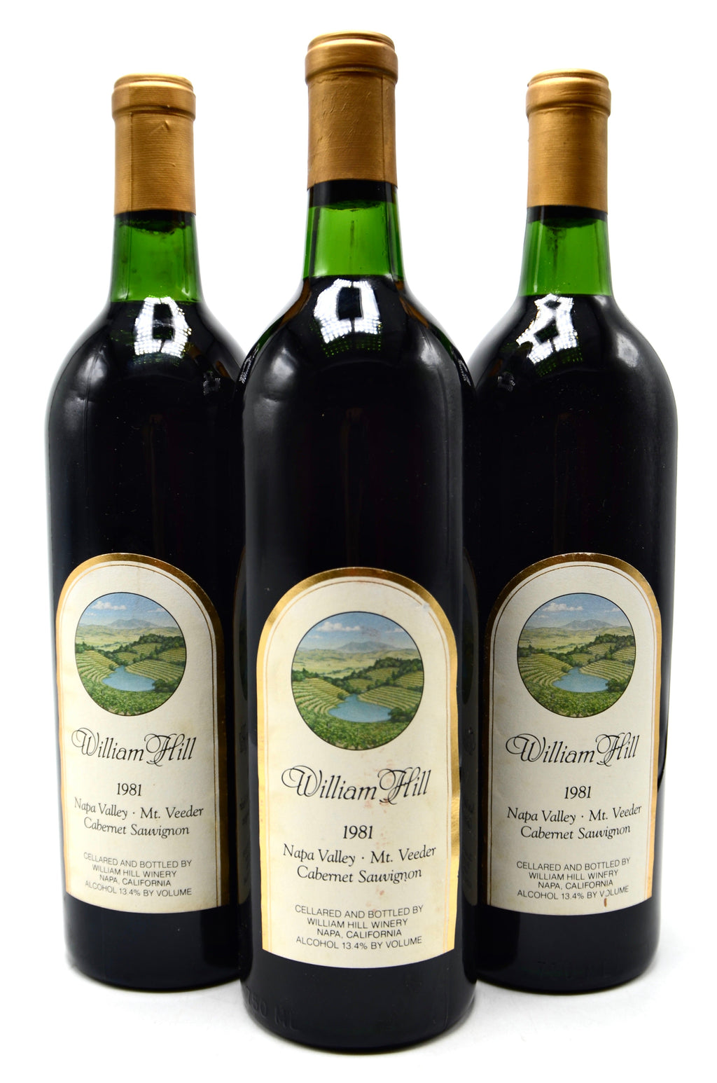 1981 William Hill Cabernet Sauvignon, Mt. Veeder, Napa Valley