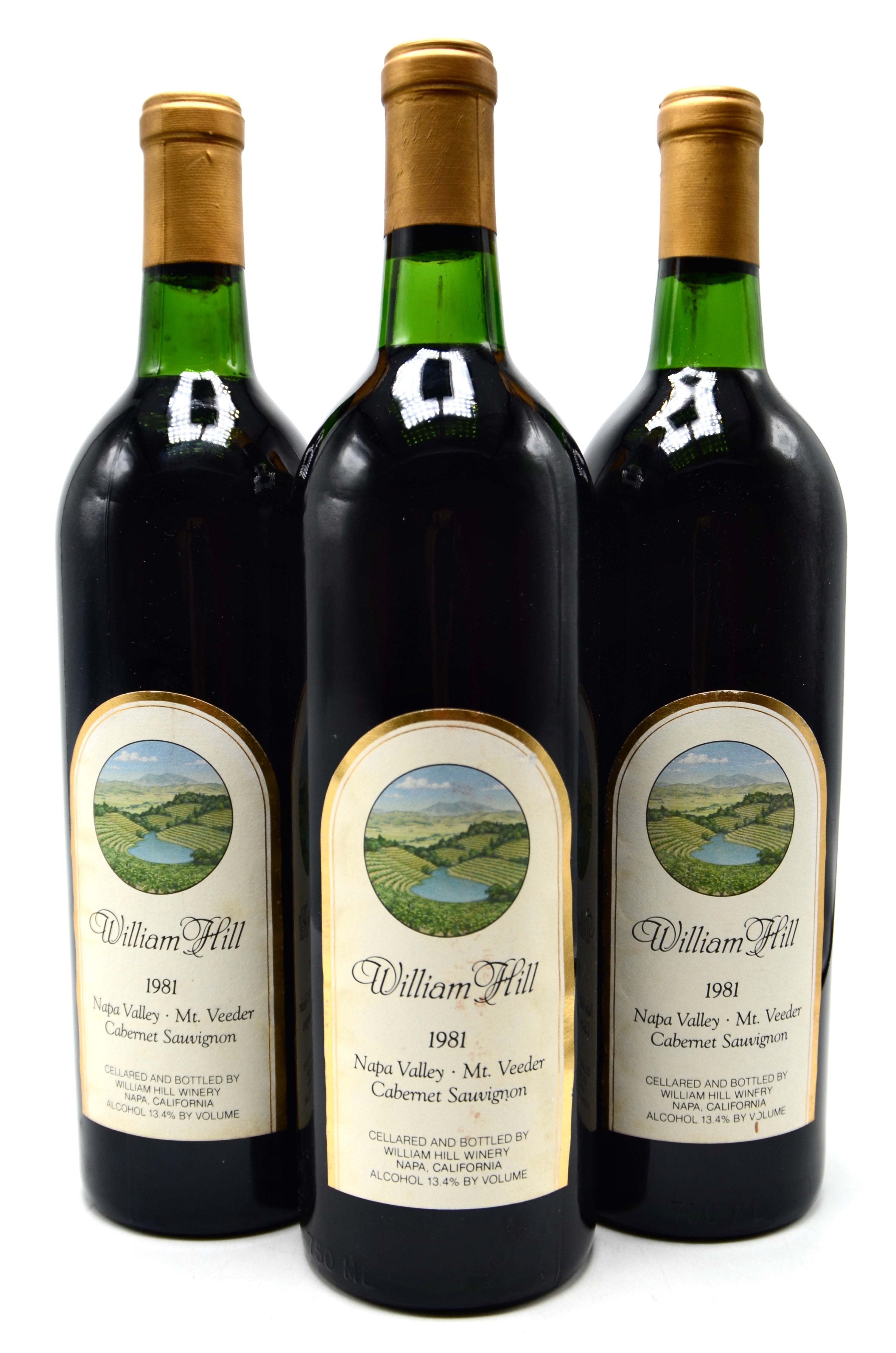 1981 William Hill Cabernet Sauvignon, Mt. Veeder, Napa Valley