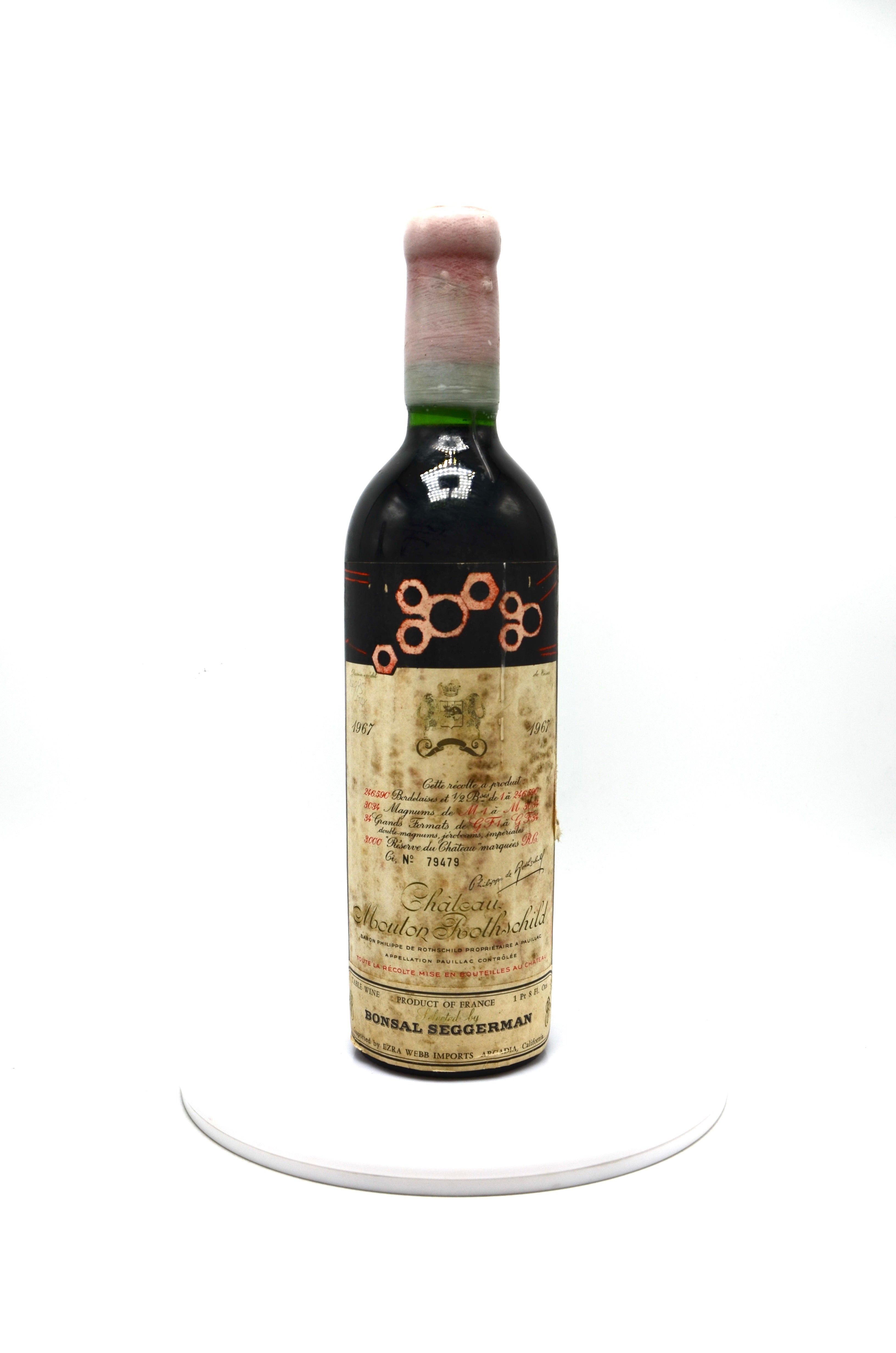 1967 Château Mouton Rothschild, Pauillac