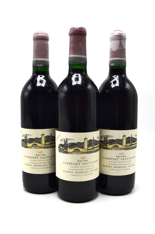 1968 Robert Mondavi Cabernet Sauvignon Unfined, Napa Valley