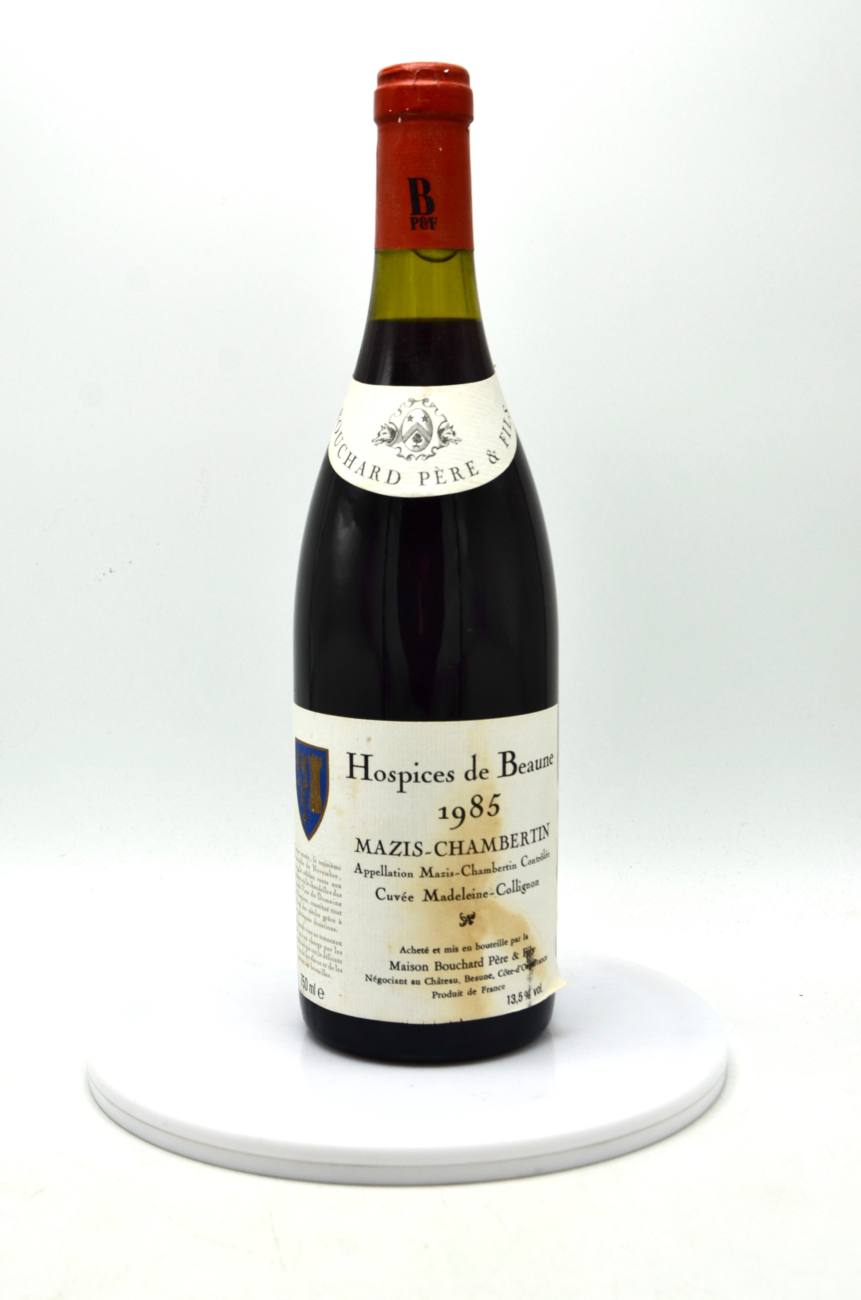 1985 Bouchard Pere et Fils, Hospices de Beaune, Mazis-Chambertin, Cuvee Madeleine-Collignon, Grand Cru