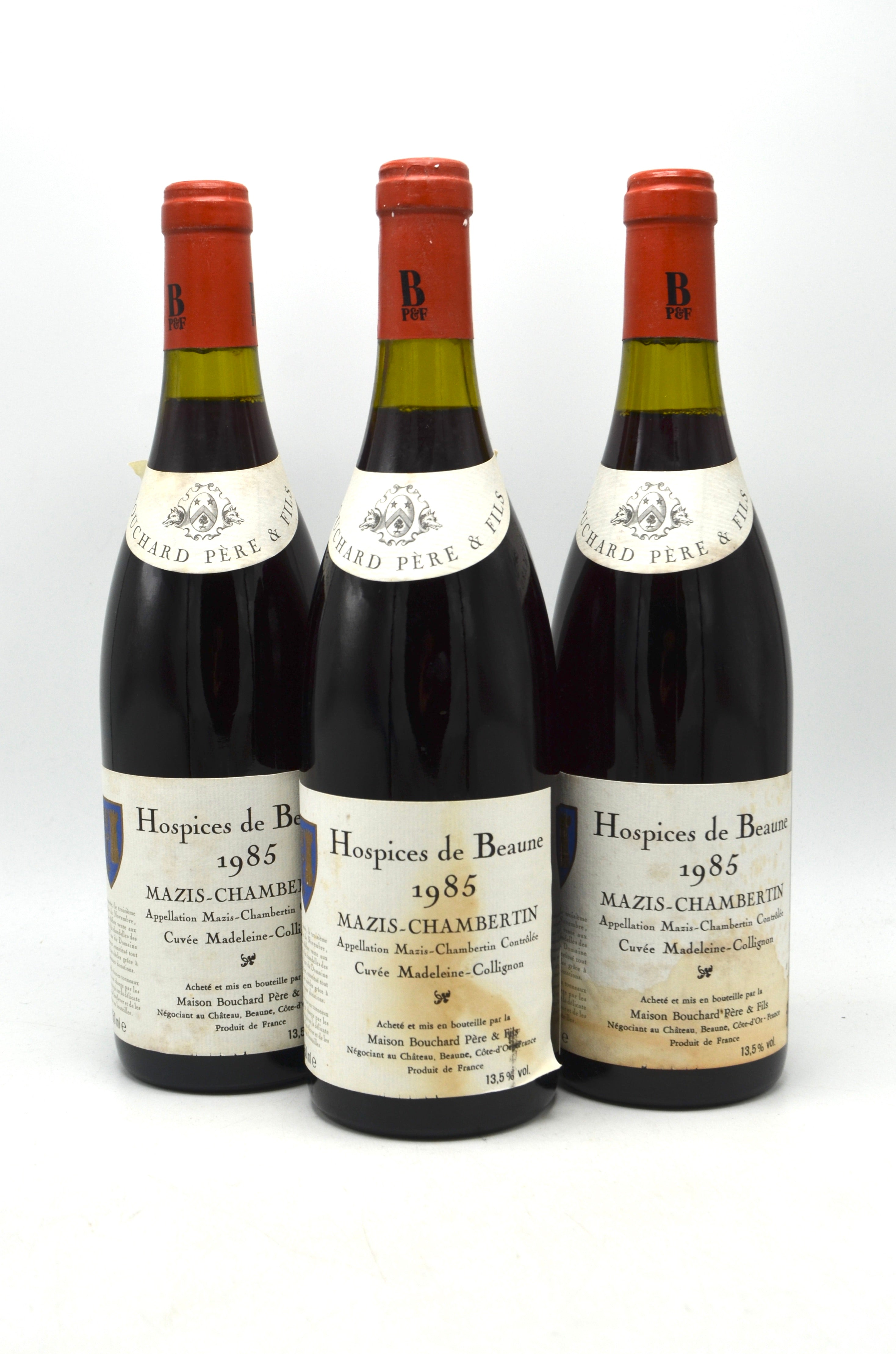 1985 Bouchard Pere et Fils, Hospices de Beaune, Mazis-Chambertin, Cuvee Madeleine-Collignon, Grand Cru