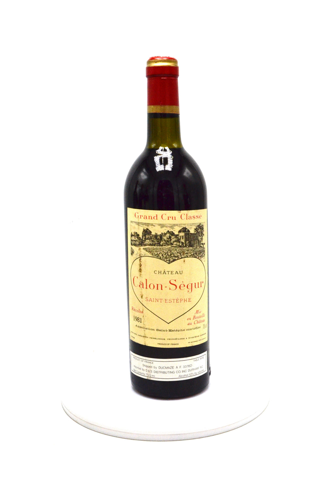 1981 Château Calon-Ségur, St. Estèphe