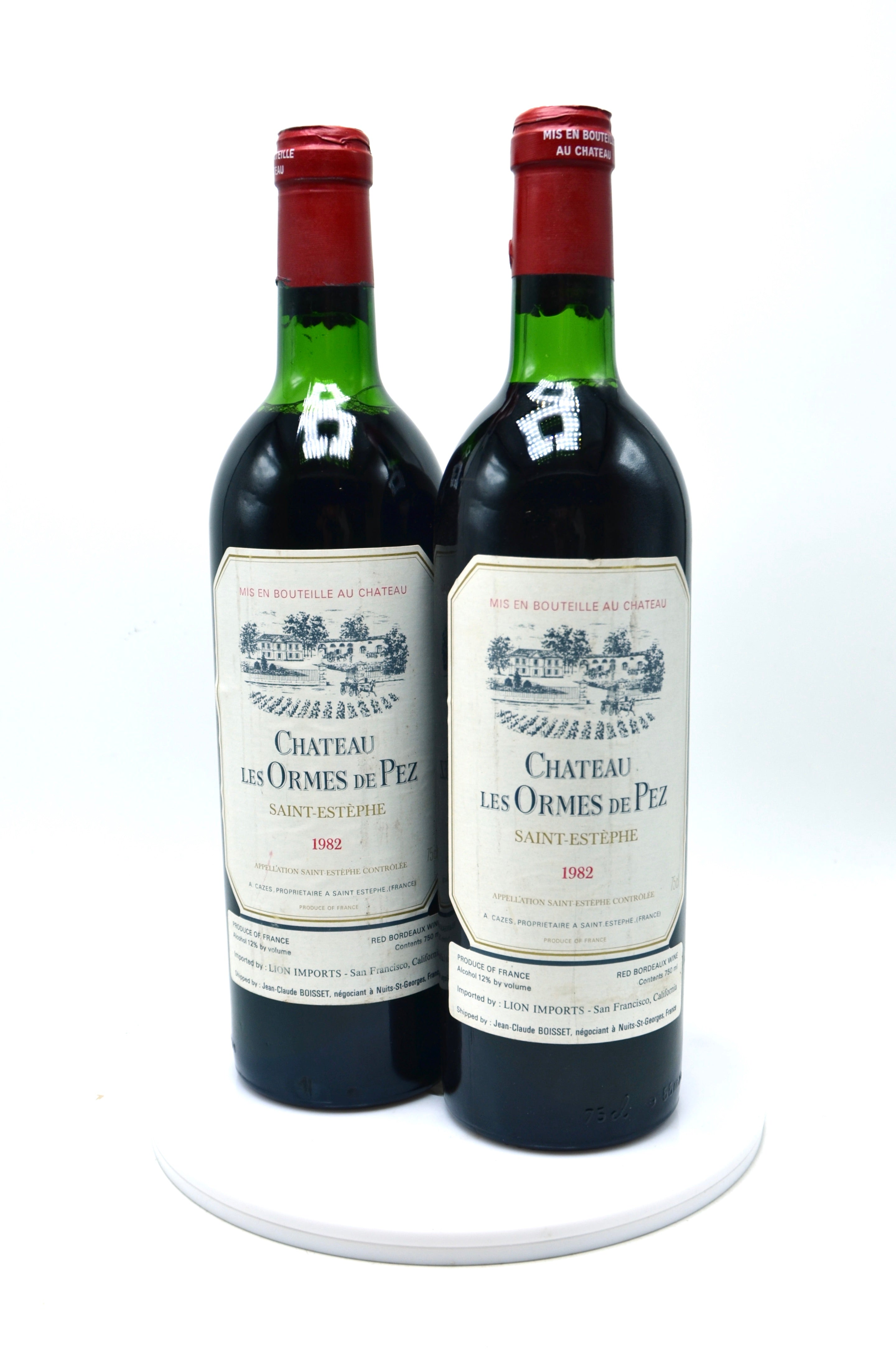 1982 Château Les Ormes de Pez, St. Estèphe