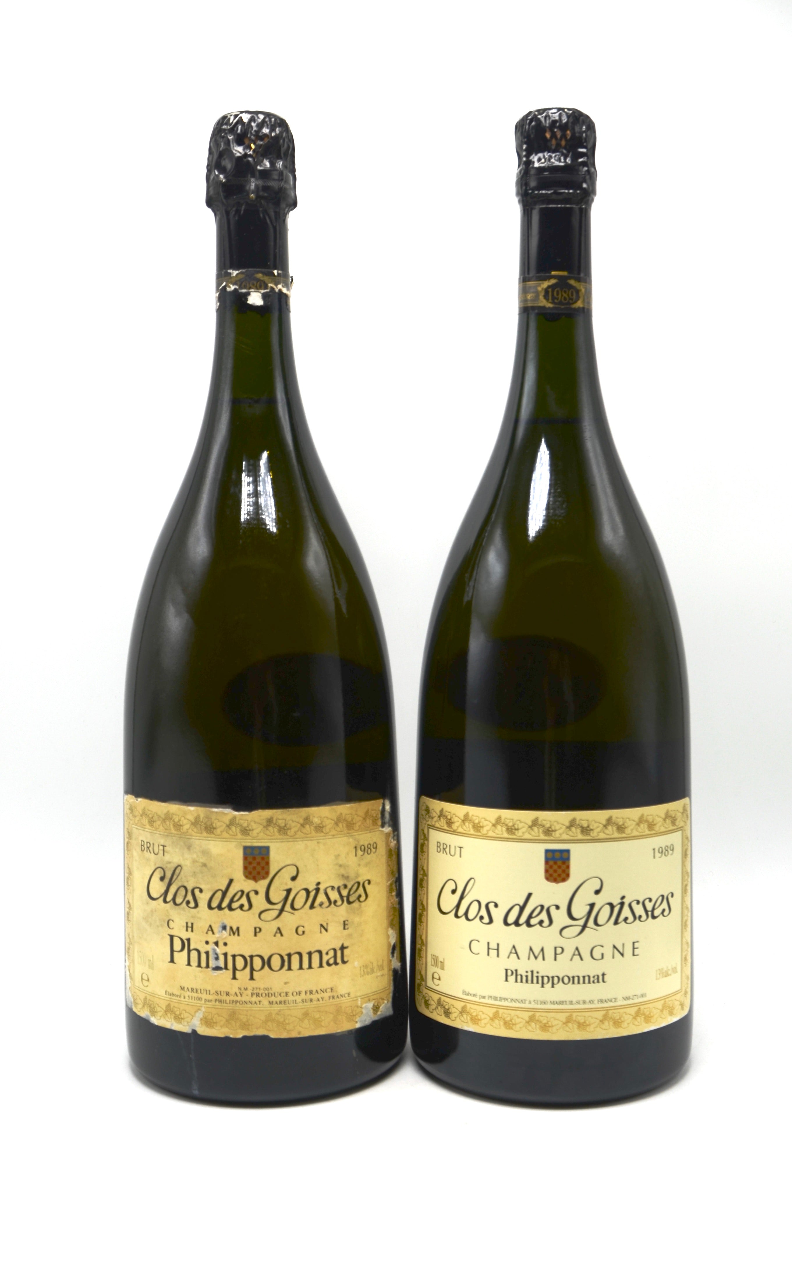 1989 Philipponnat Clos des Goisses Extra Brut Vintage Champagne (magnum)