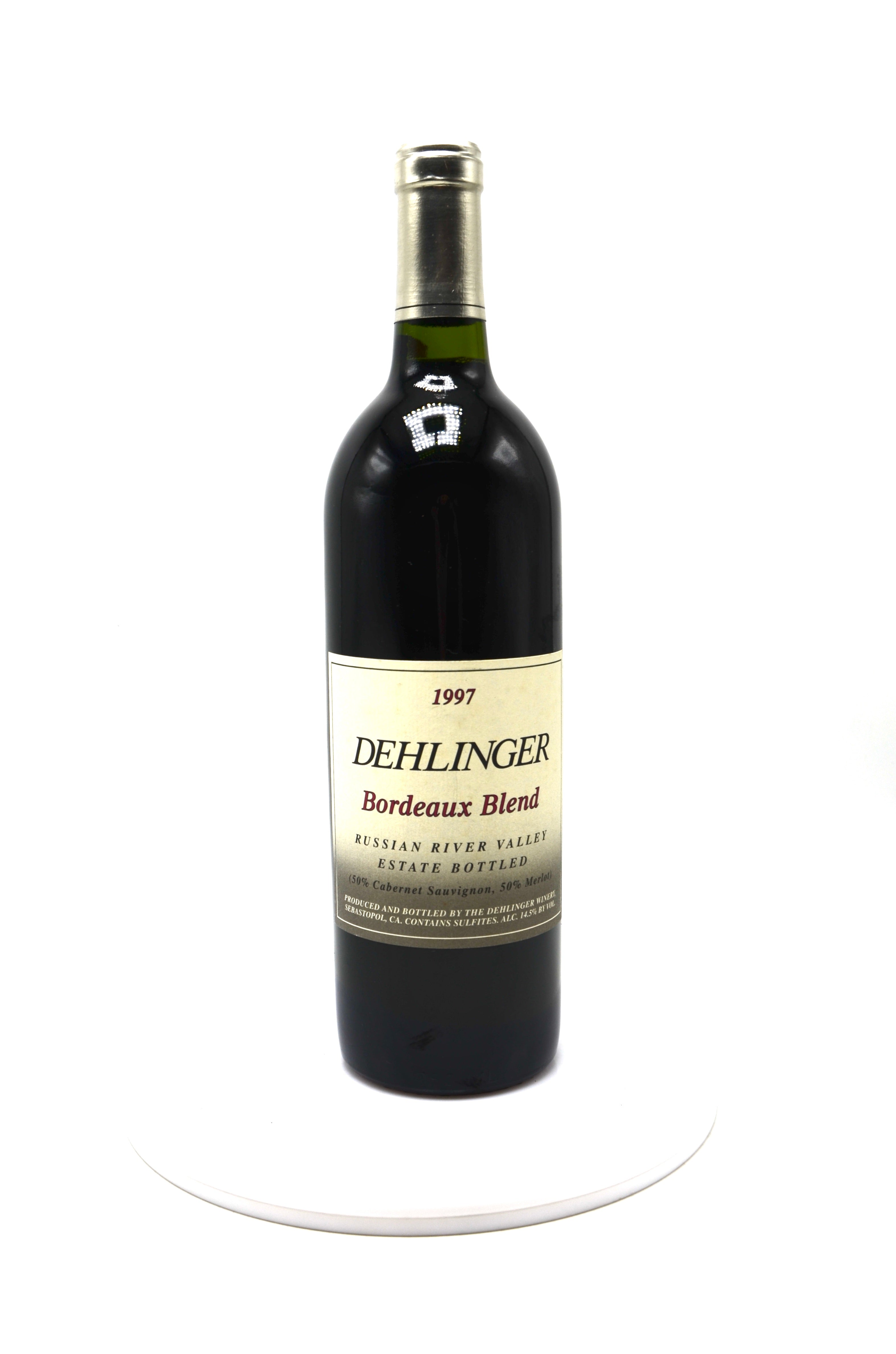 1997 Dehlinger Bordeaux Blend, Russian River Valley, Sonoma County