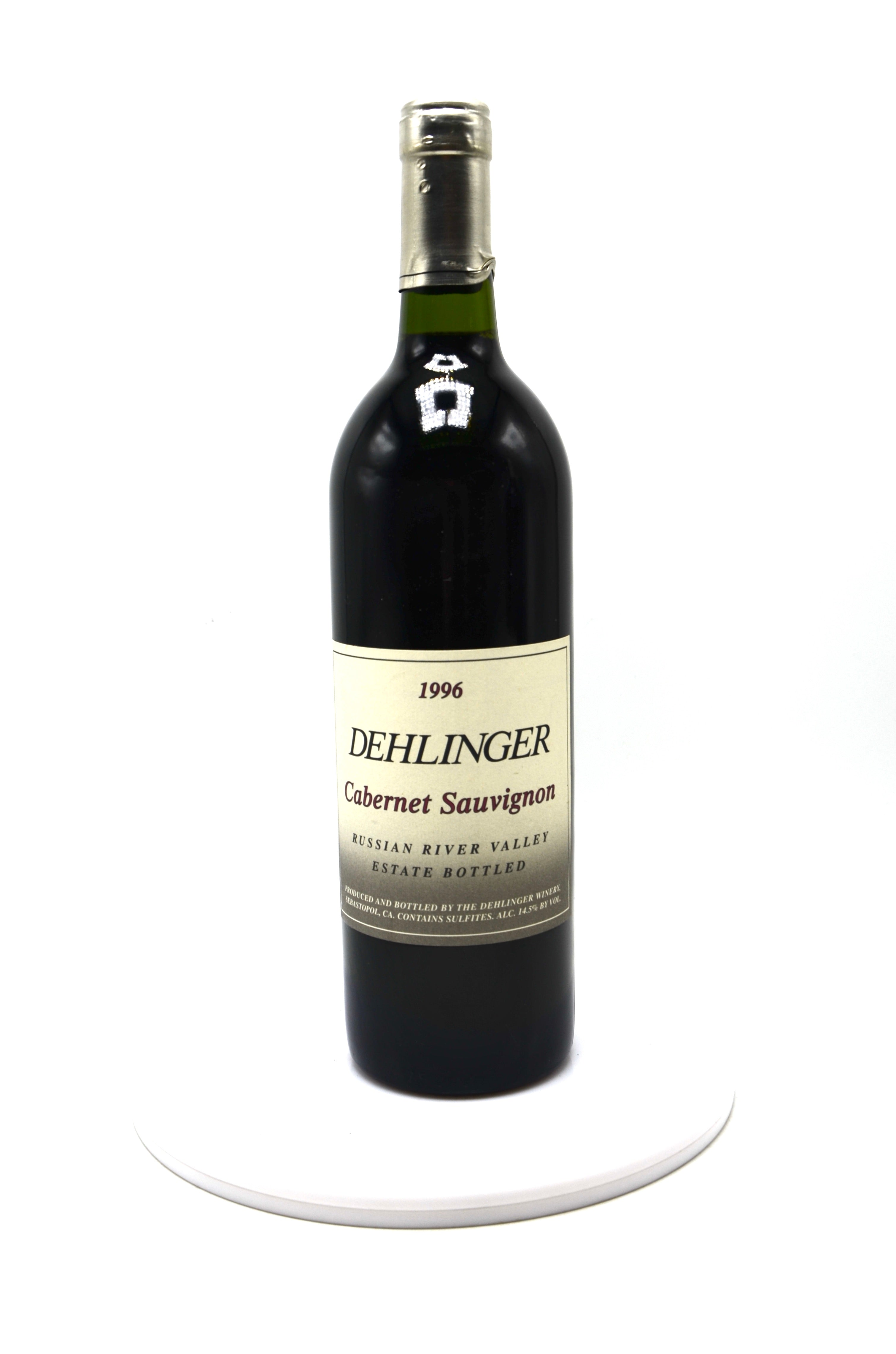 1996 Dehlinger Estate Cabernet Sauvignon, Russian River Valley, Sonoma County