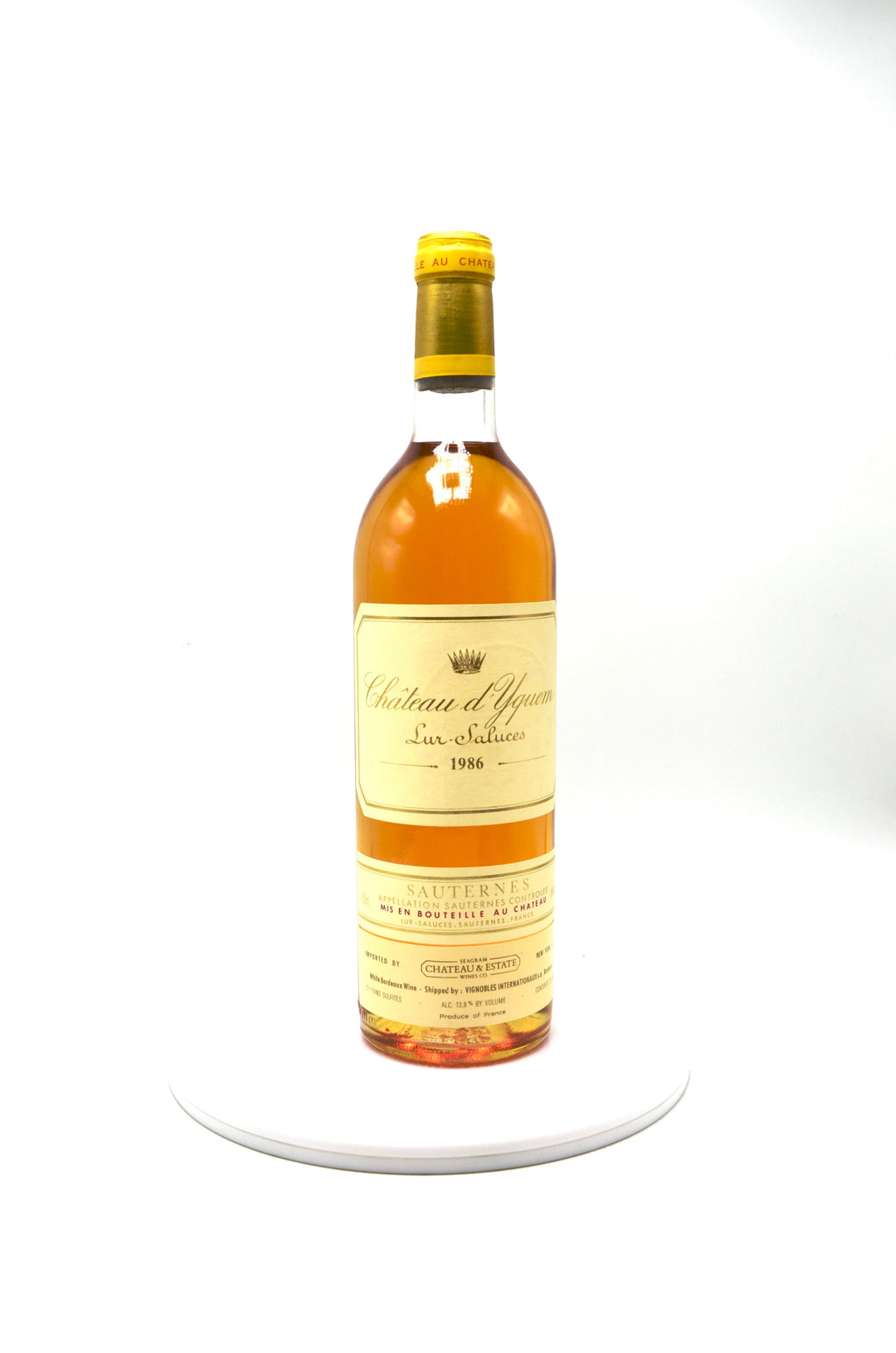 1986 Château d'Yquem, Sauternes