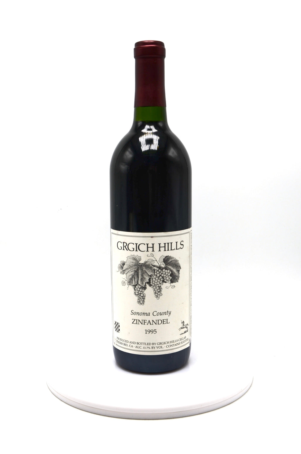 1995 Grgich Hills Zinfandel, Sonoma County