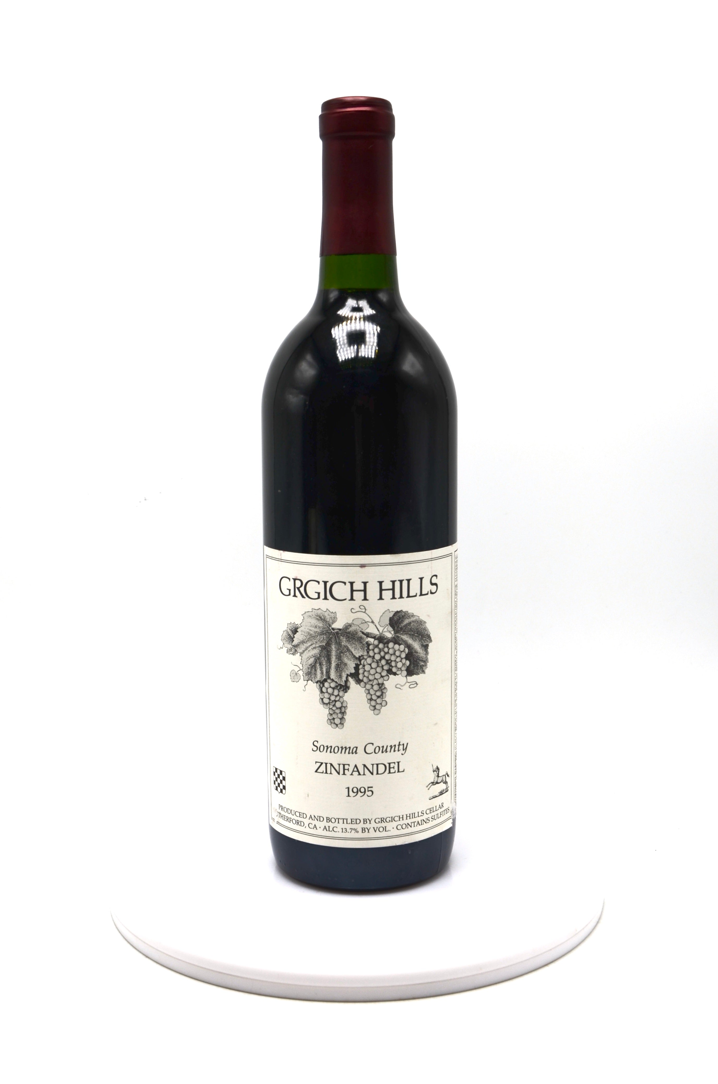 1995 Grgich Hills Zinfandel, Sonoma County