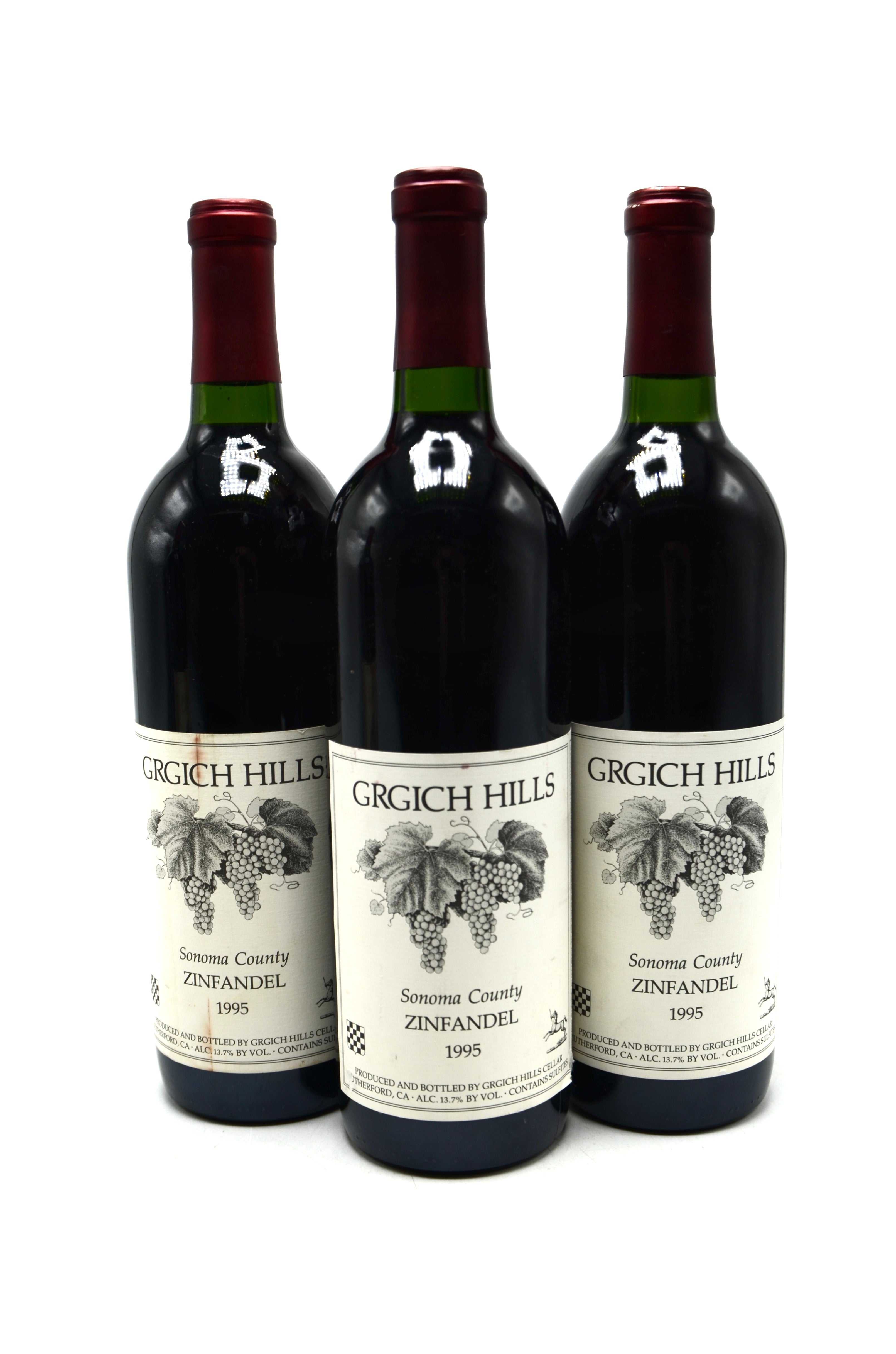 1995 Grgich Hills Zinfandel, Sonoma County