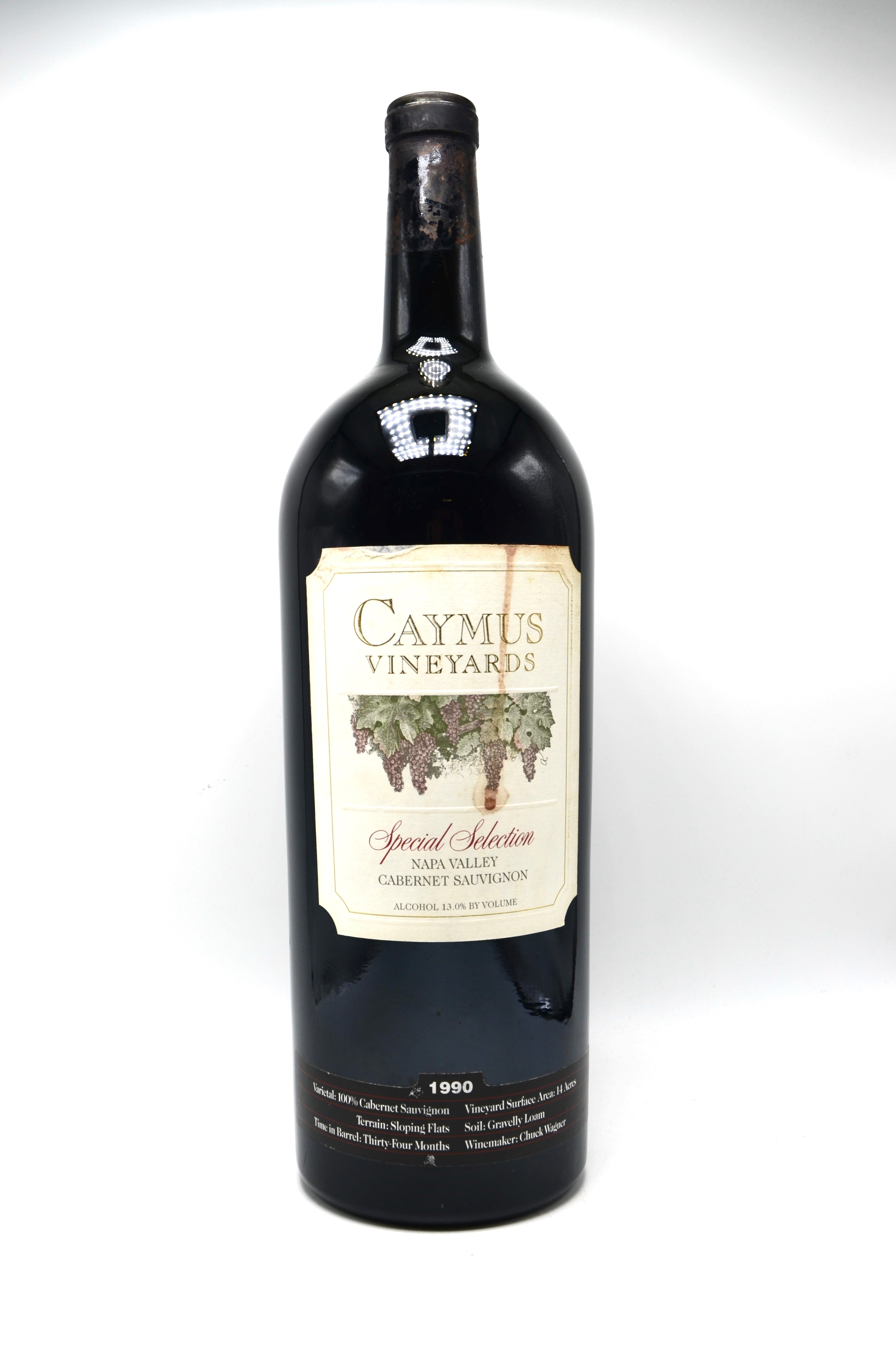 1990 Caymus Cabernet Sauvignon, Special Selection, Napa Valley (double-magnum)