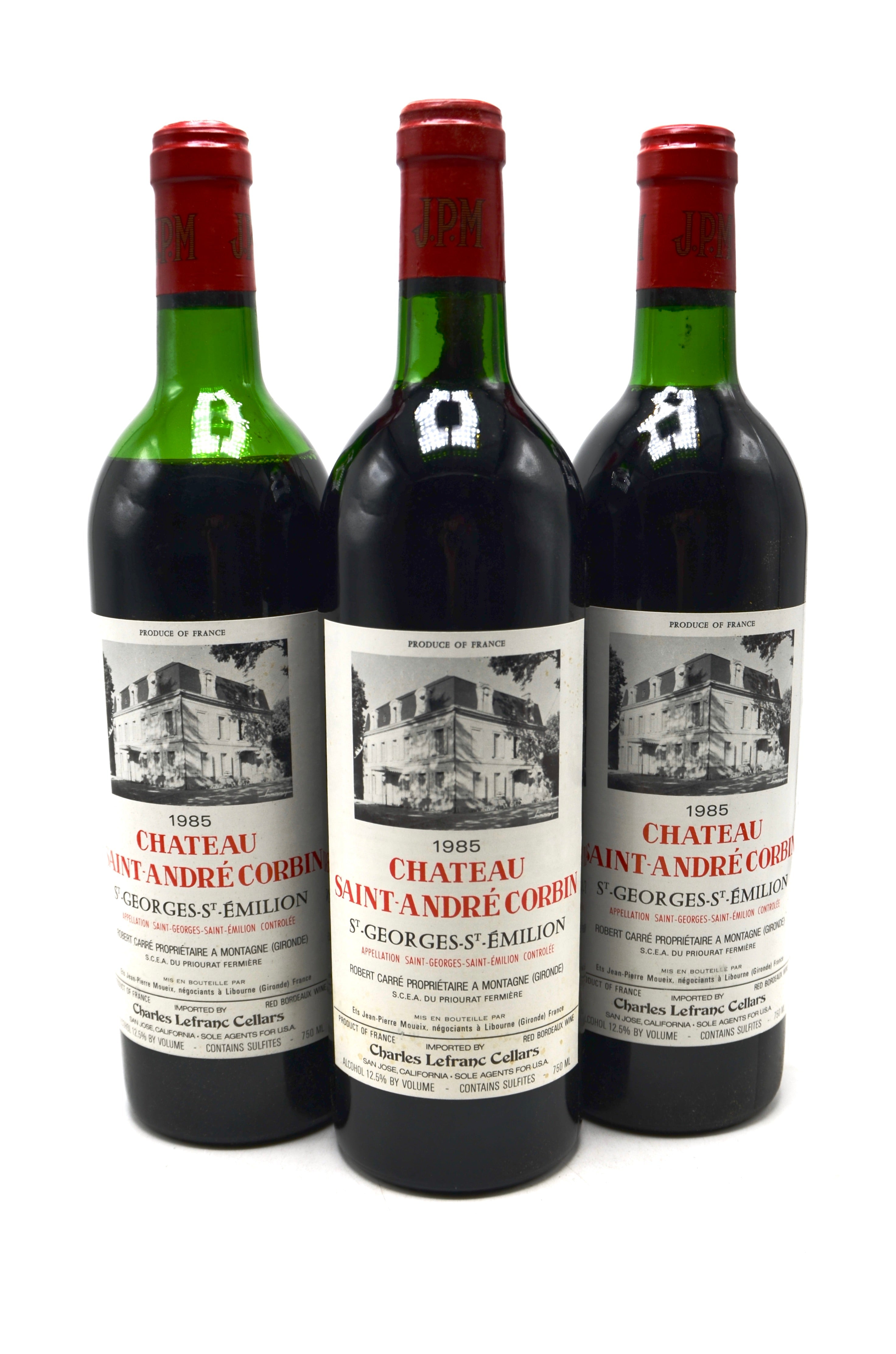 1985 Château Saint-Andre Corbin, St. Georges-St. Emilion