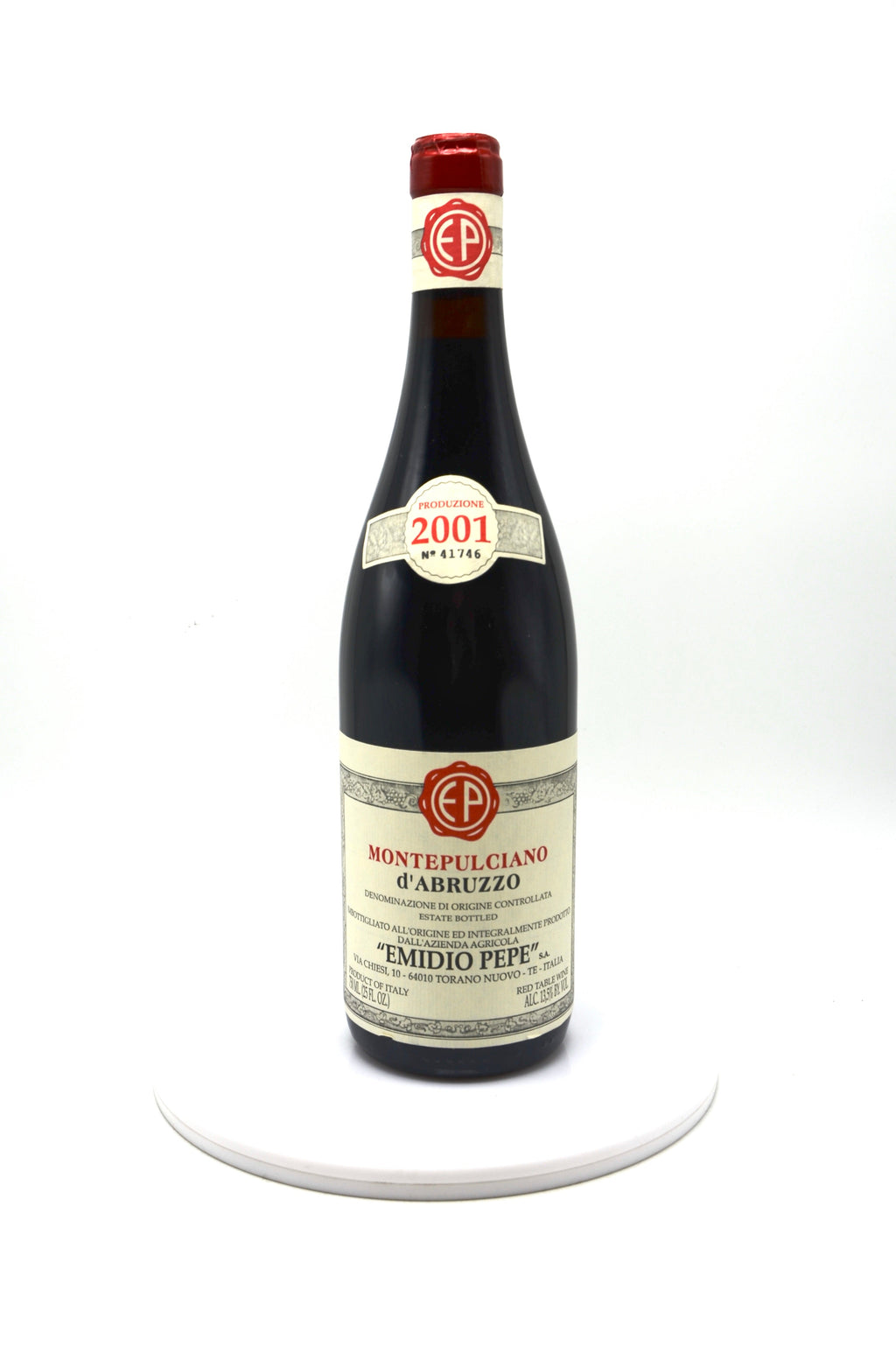 2001 Emidio Pepe Montepulciano d'Abruzzo