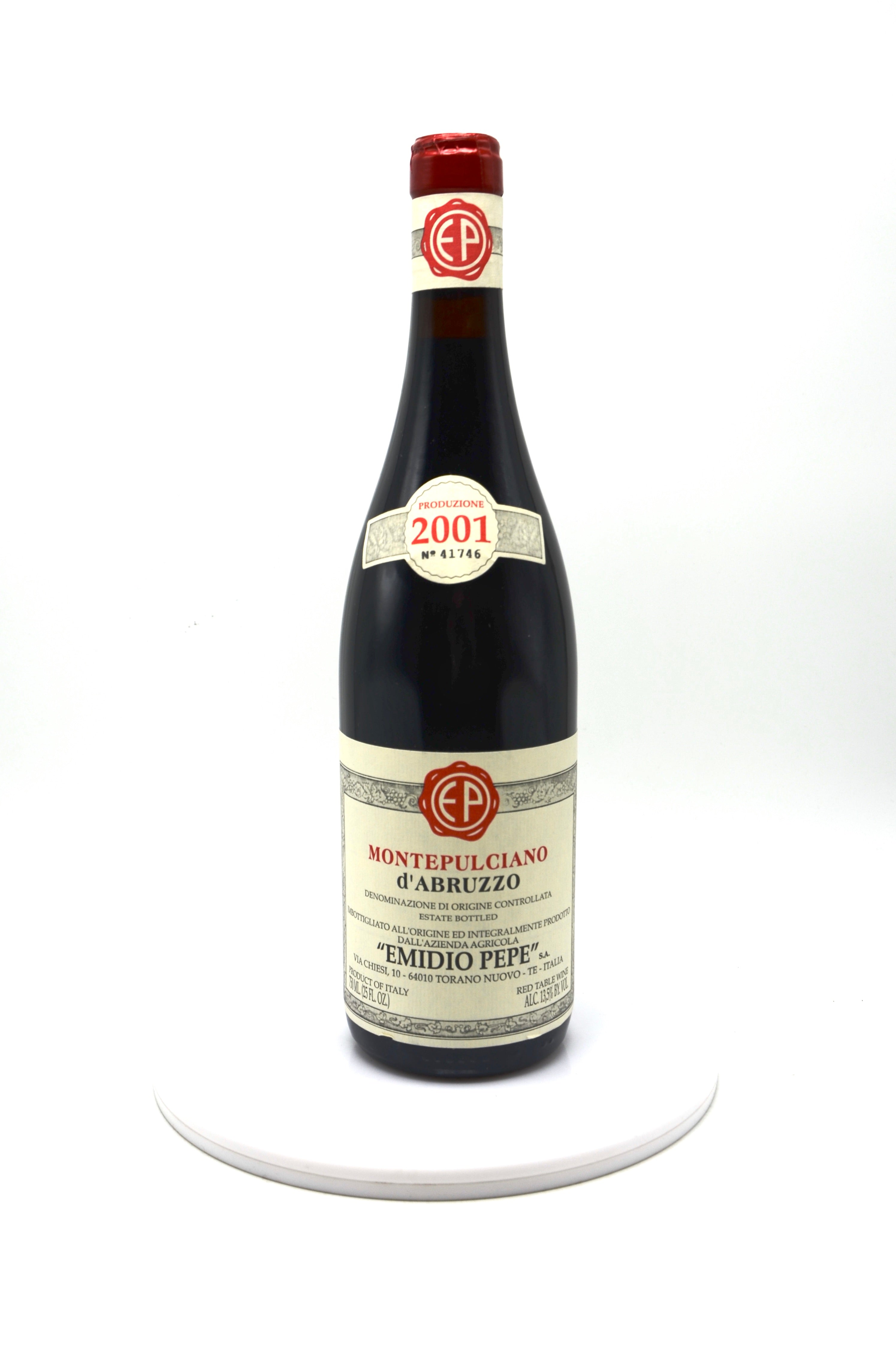 2001 Emidio Pepe Montepulciano d'Abruzzo