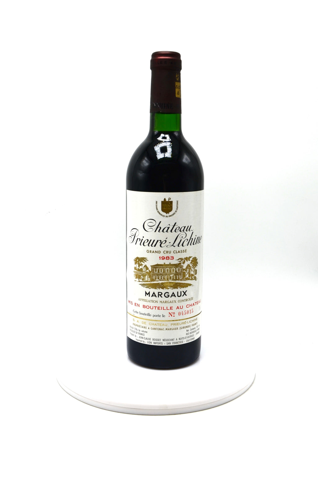 1983 Château Prieure-Lichine, Margaux