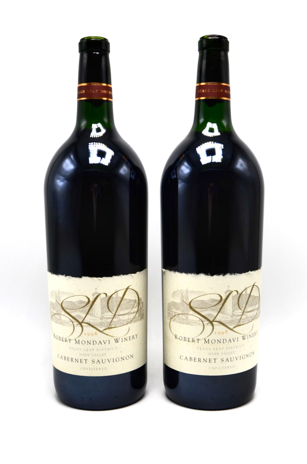 1998 Robert Mondavi Unfiltered Cabernet Sauvignon, Stags Leap District, Napa Valley (magnum)