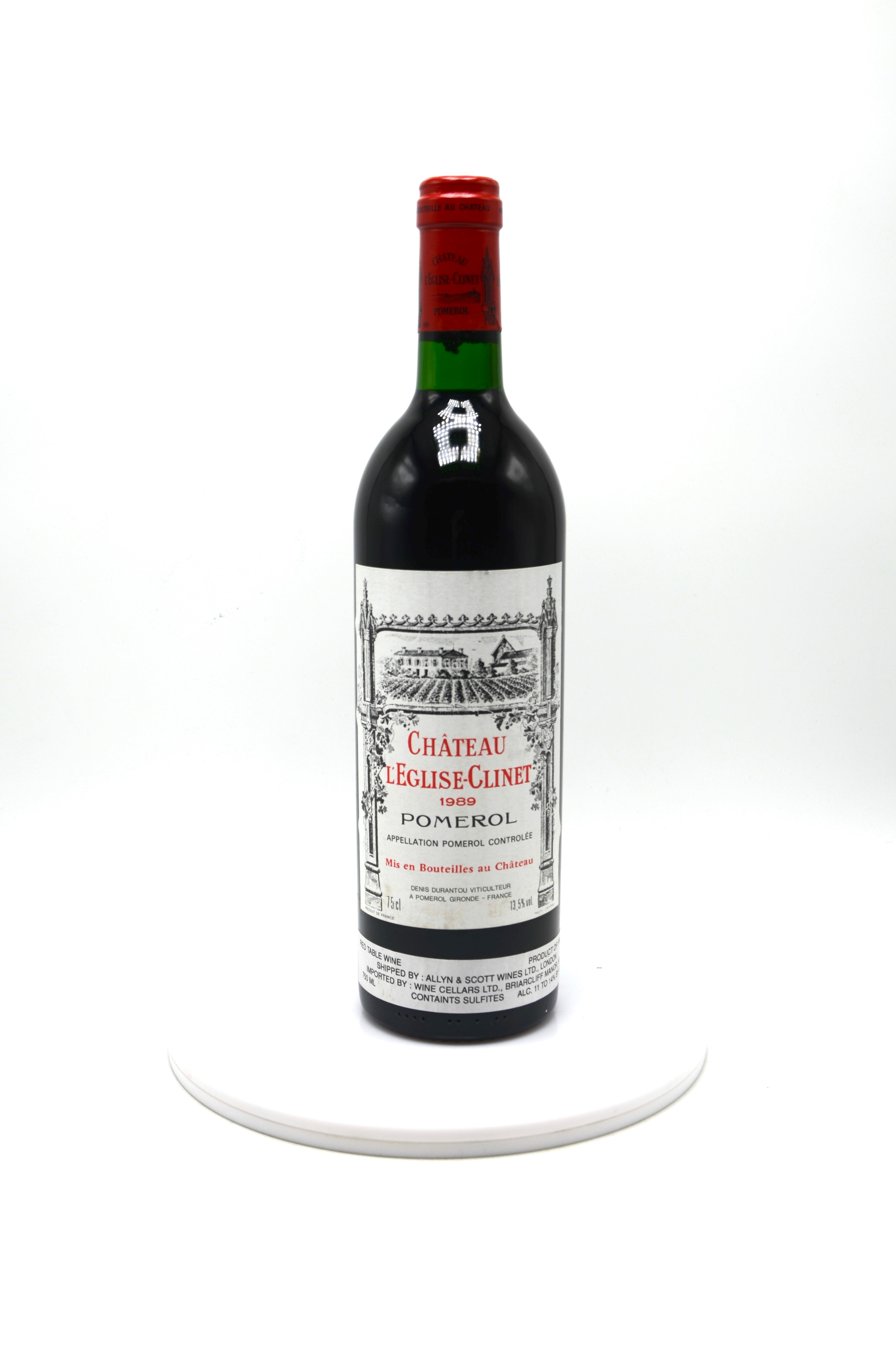 1989 Chateau L'Eglise-Clinet, Pomerol