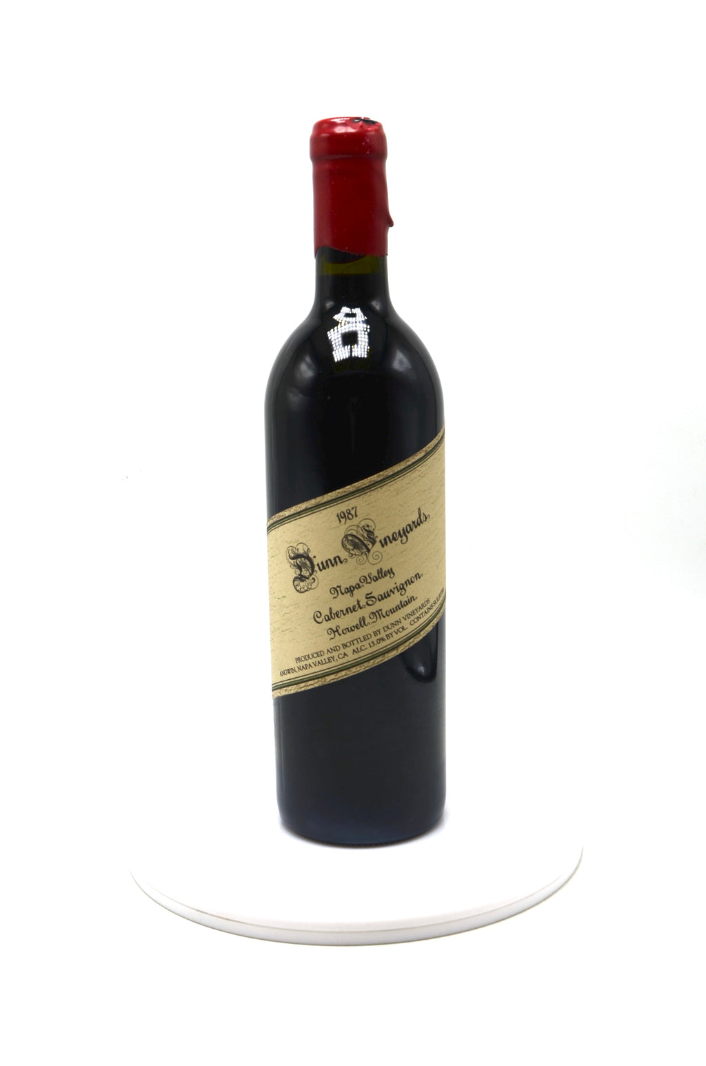 1987 Dunn Vineyards Cabernet Sauvignon, Howell Mountain