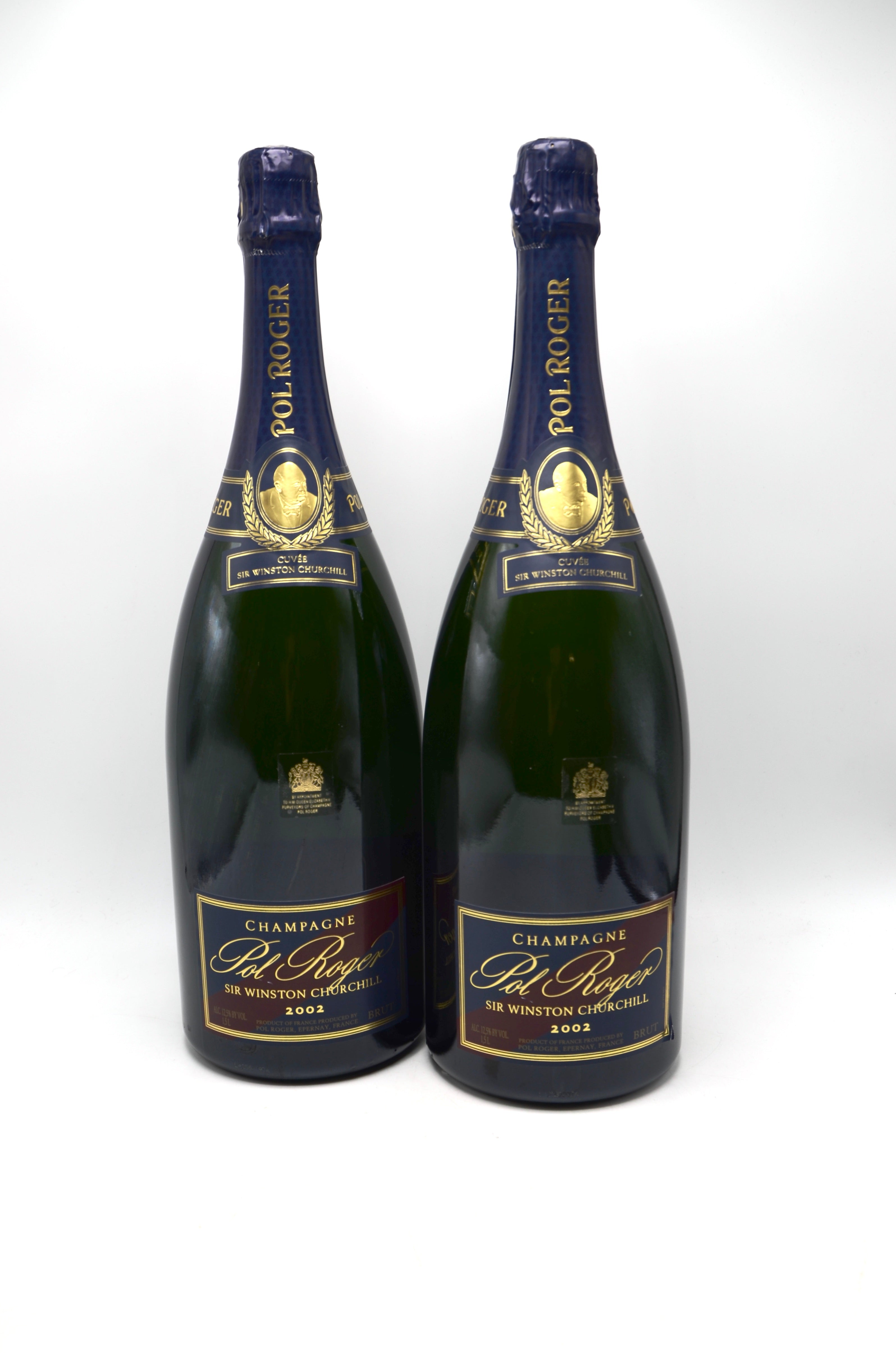 2002 Pol Roger Vintage Champagne, Cuvee Sir Winston Churchill (magnum)