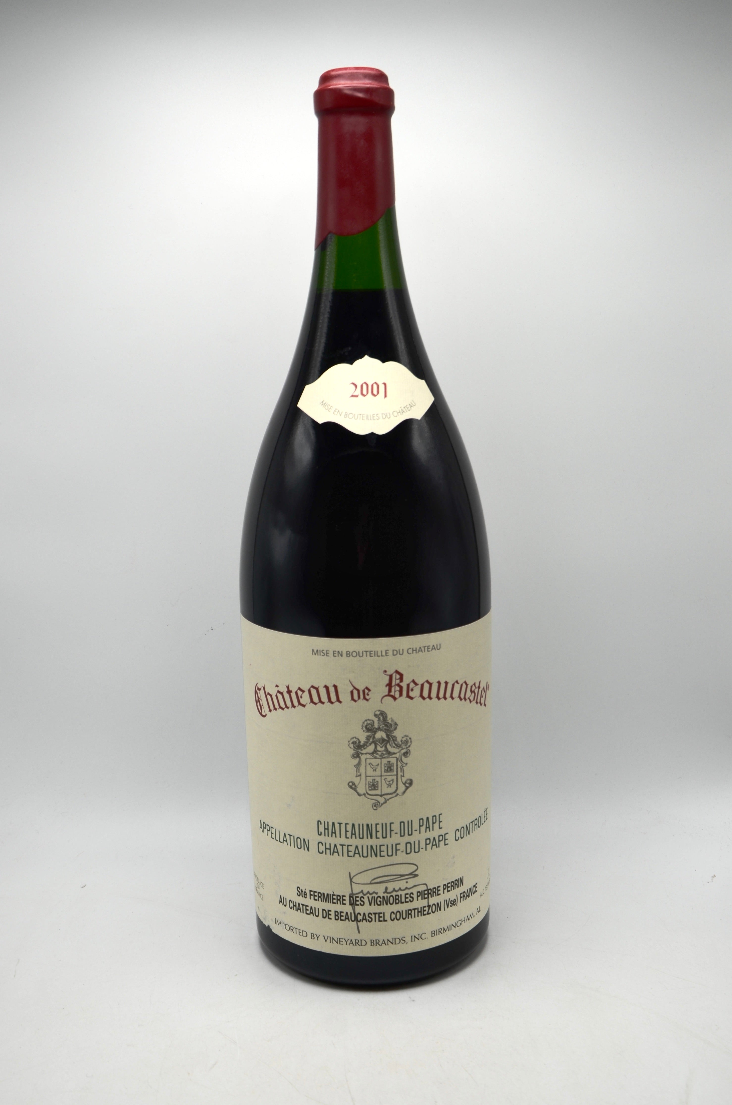 2001 Chateau de Beaucastel, Chateauneuf du Pape (double-magnum)