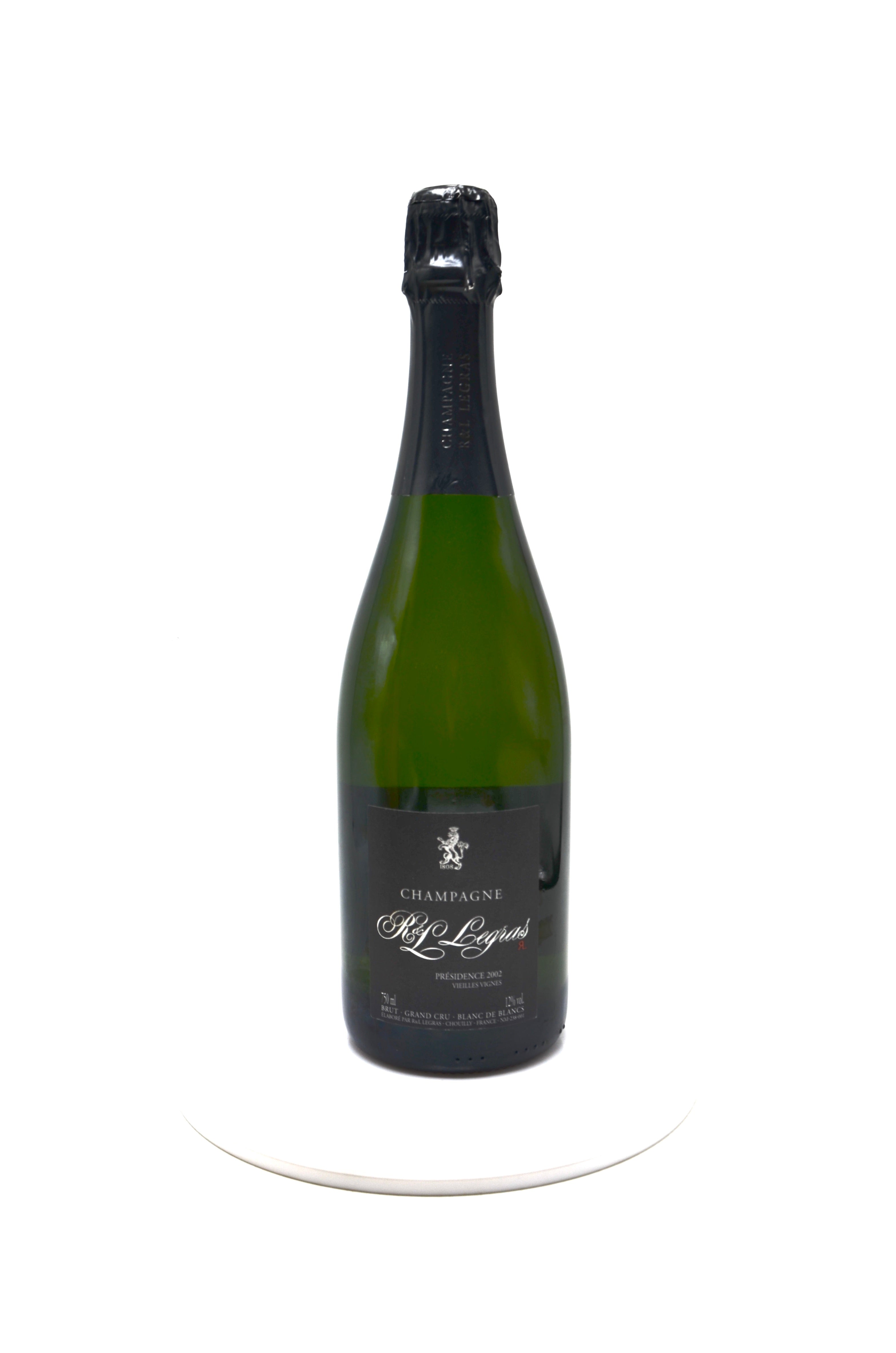2002 R. & L. Legras Presidence Vieilles Vignes Blanc de Blancs Vintage Champagne