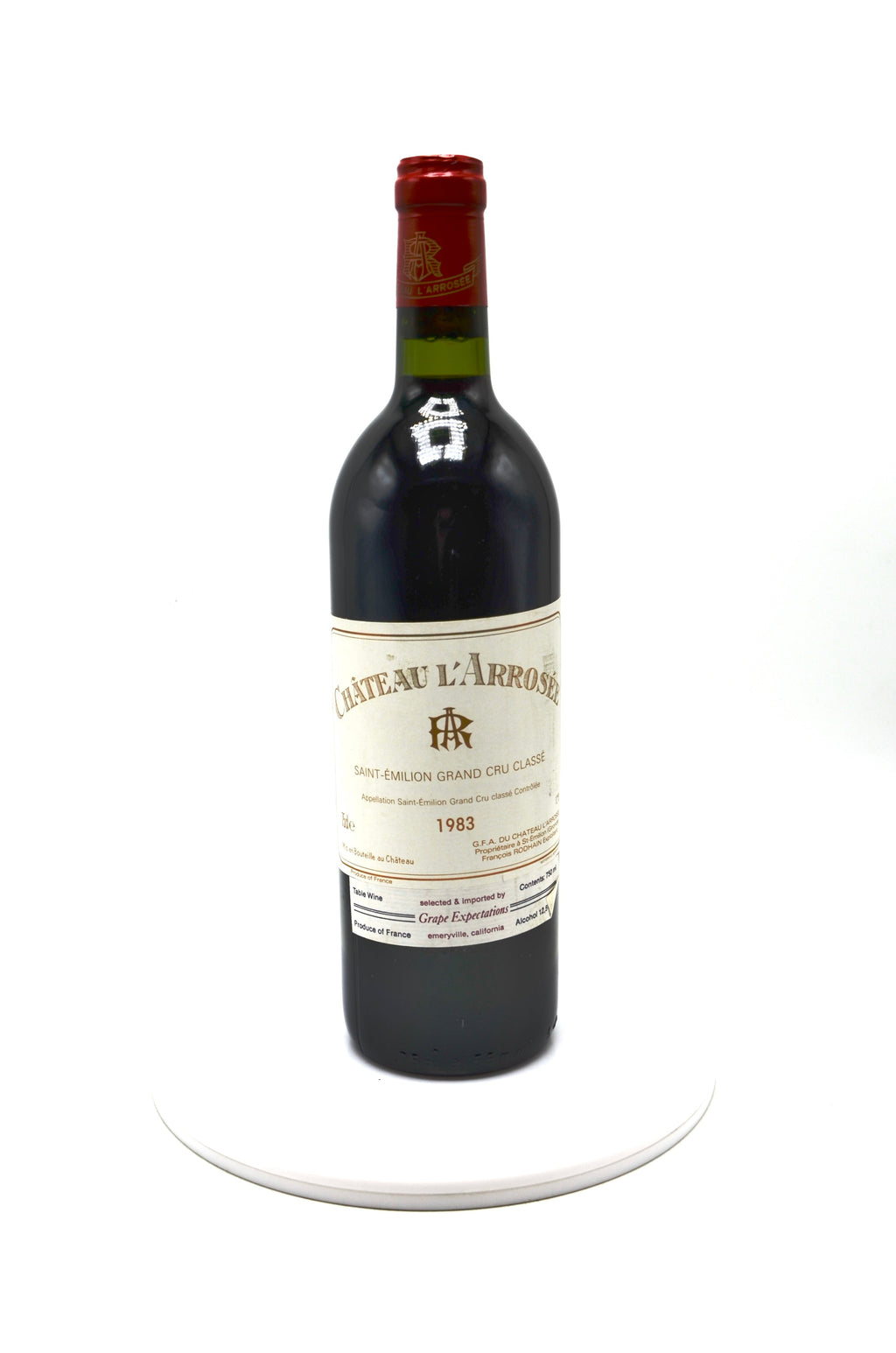 1983 Château l'Arrosée, St. Emilion