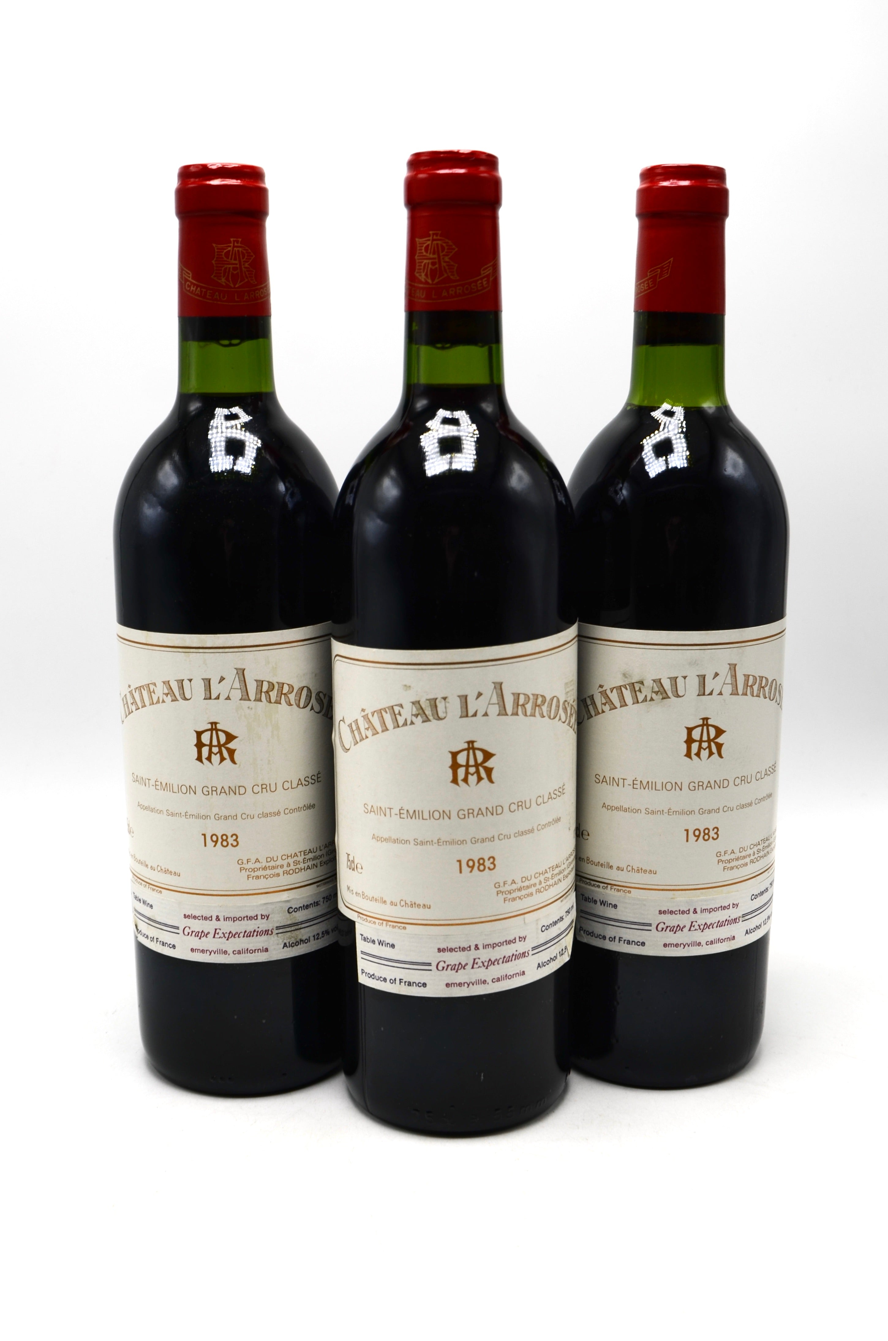 1983 Château l'Arrosée, St. Emilion
