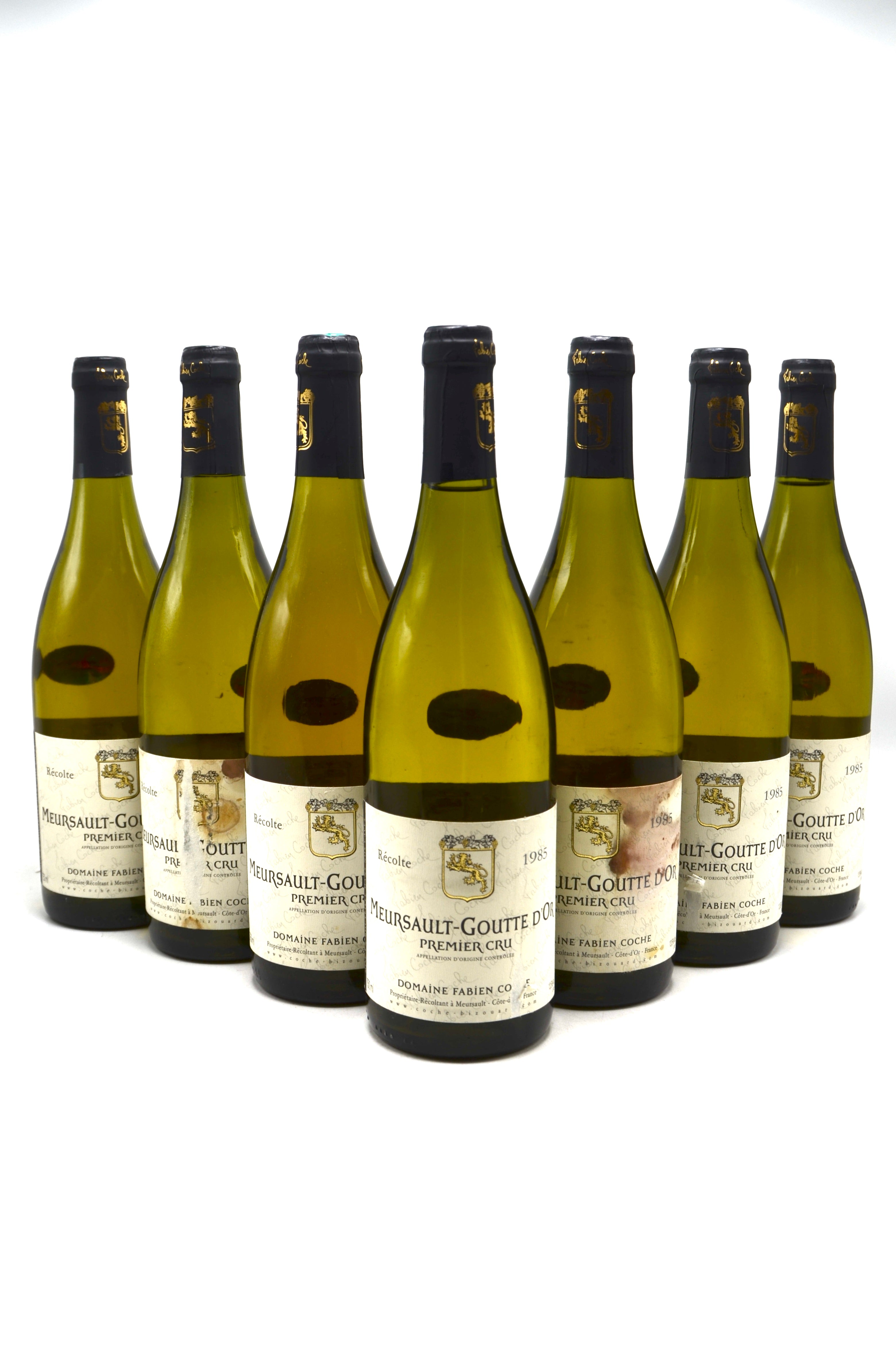 1985 Domaine Fabien Coche Meursault-Goutte d'Or, Premier Cru