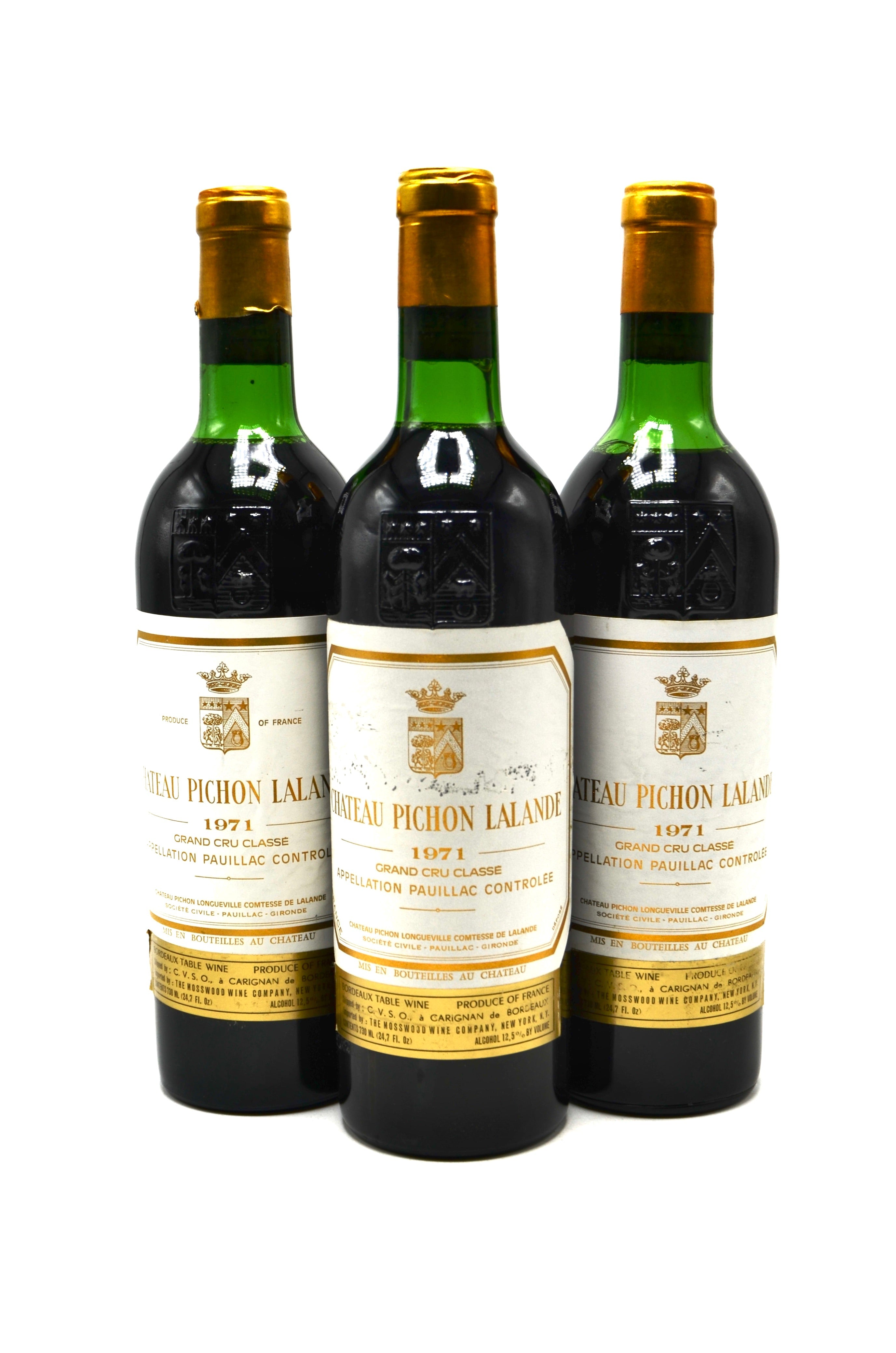1971 Château Pichon Lalande, Pauillac