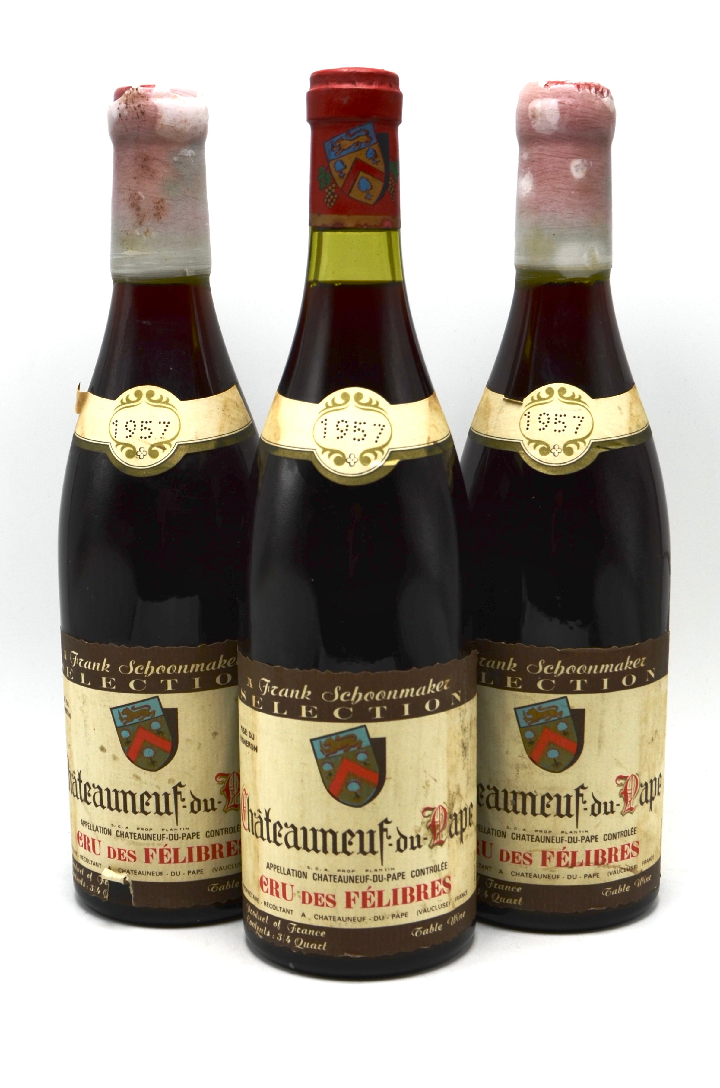 1957 Raymond Fabre Chateauneuf du Pape, Cru des Felibres