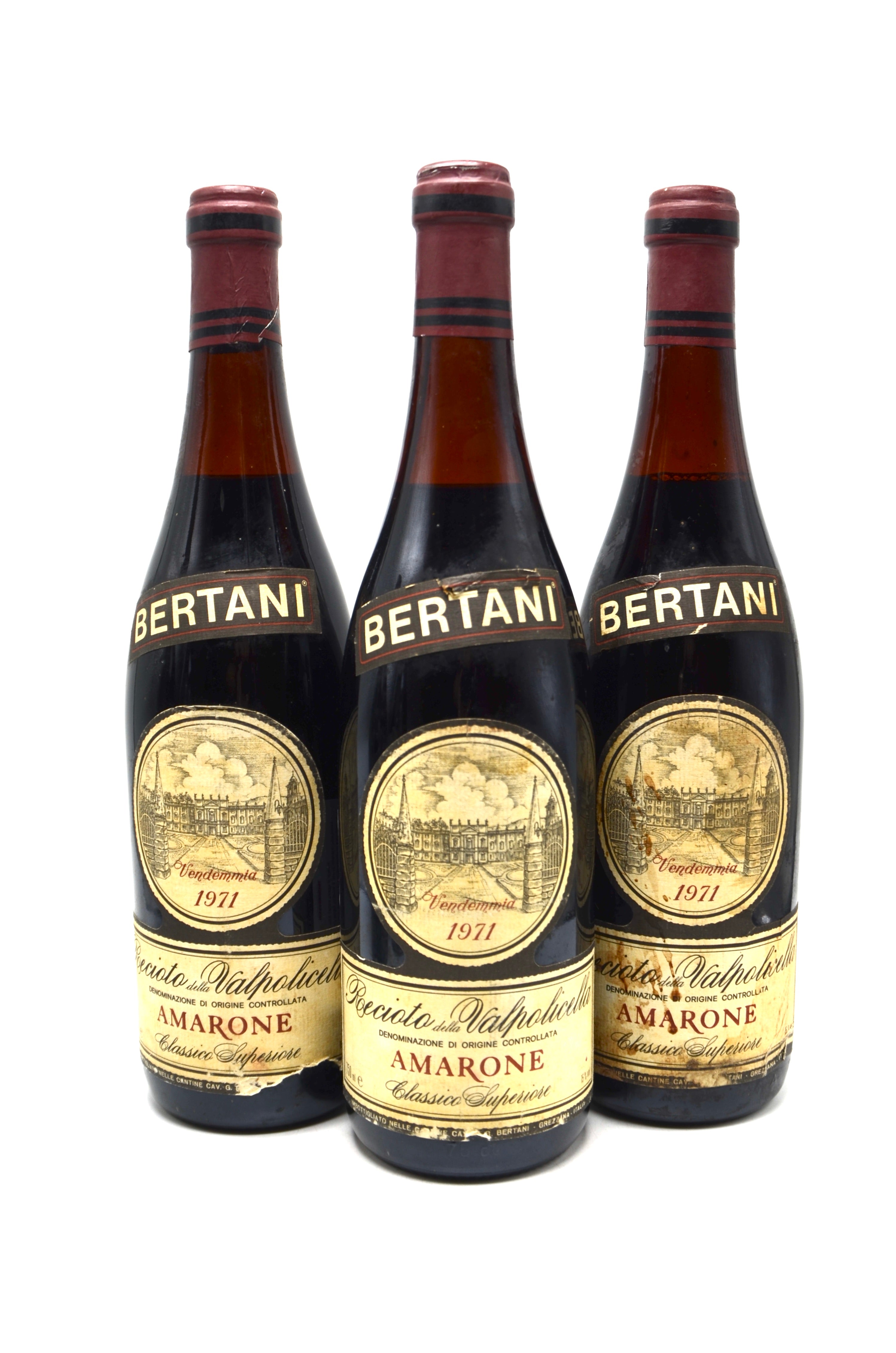 1971 Bertani Amarone della Valpolicella Classico