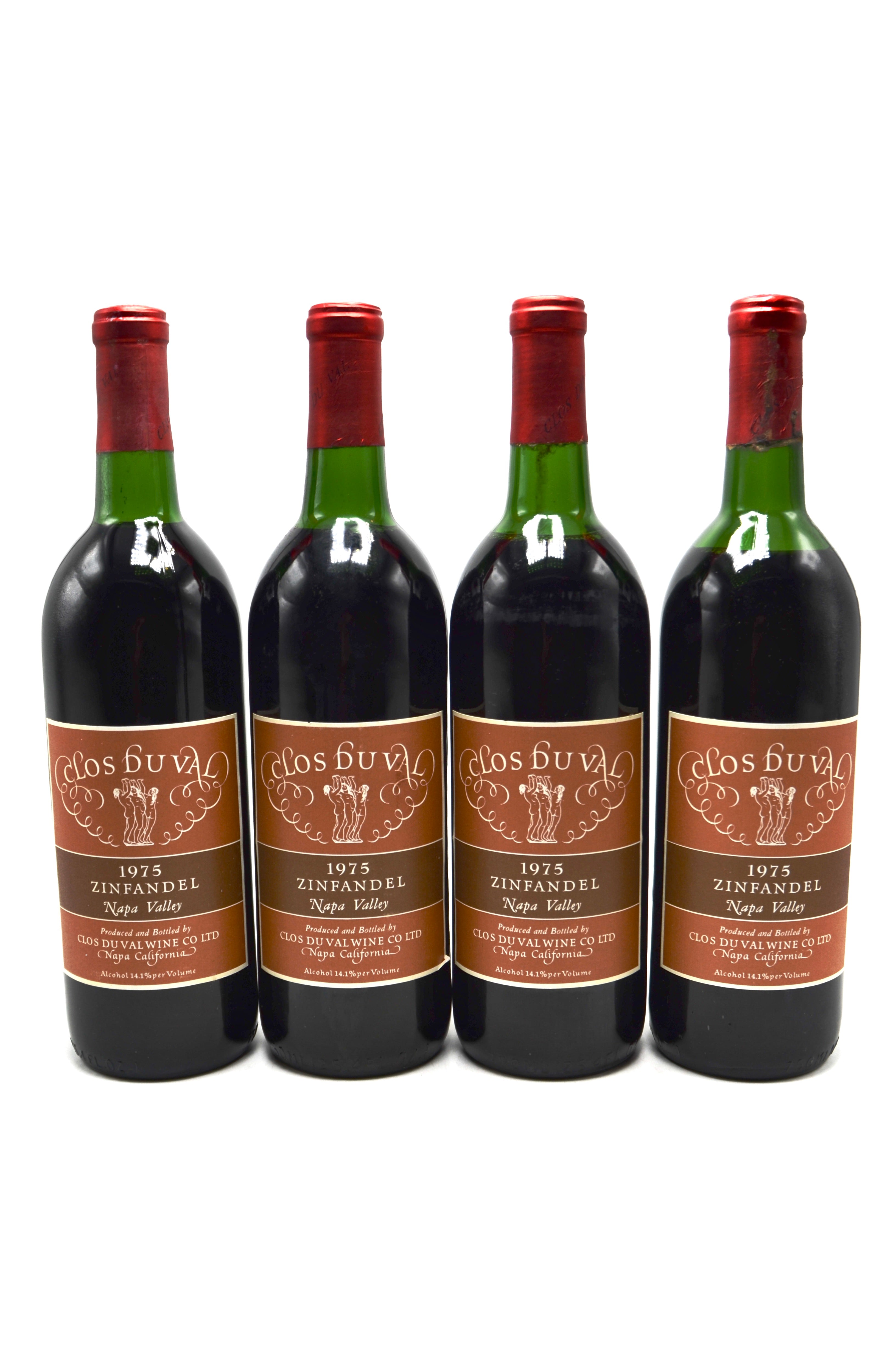 1975 Clos du Val Zinfandel, Napa Valley