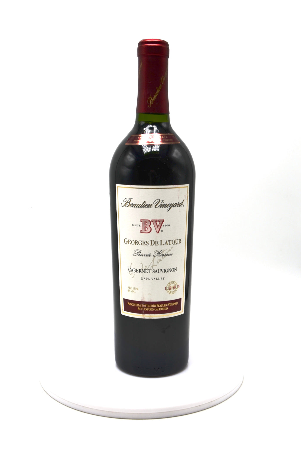 1995 Beaulieu Vineyard Georges de Latour Private Reserve Cabernet Sauvignon, Napa Valley