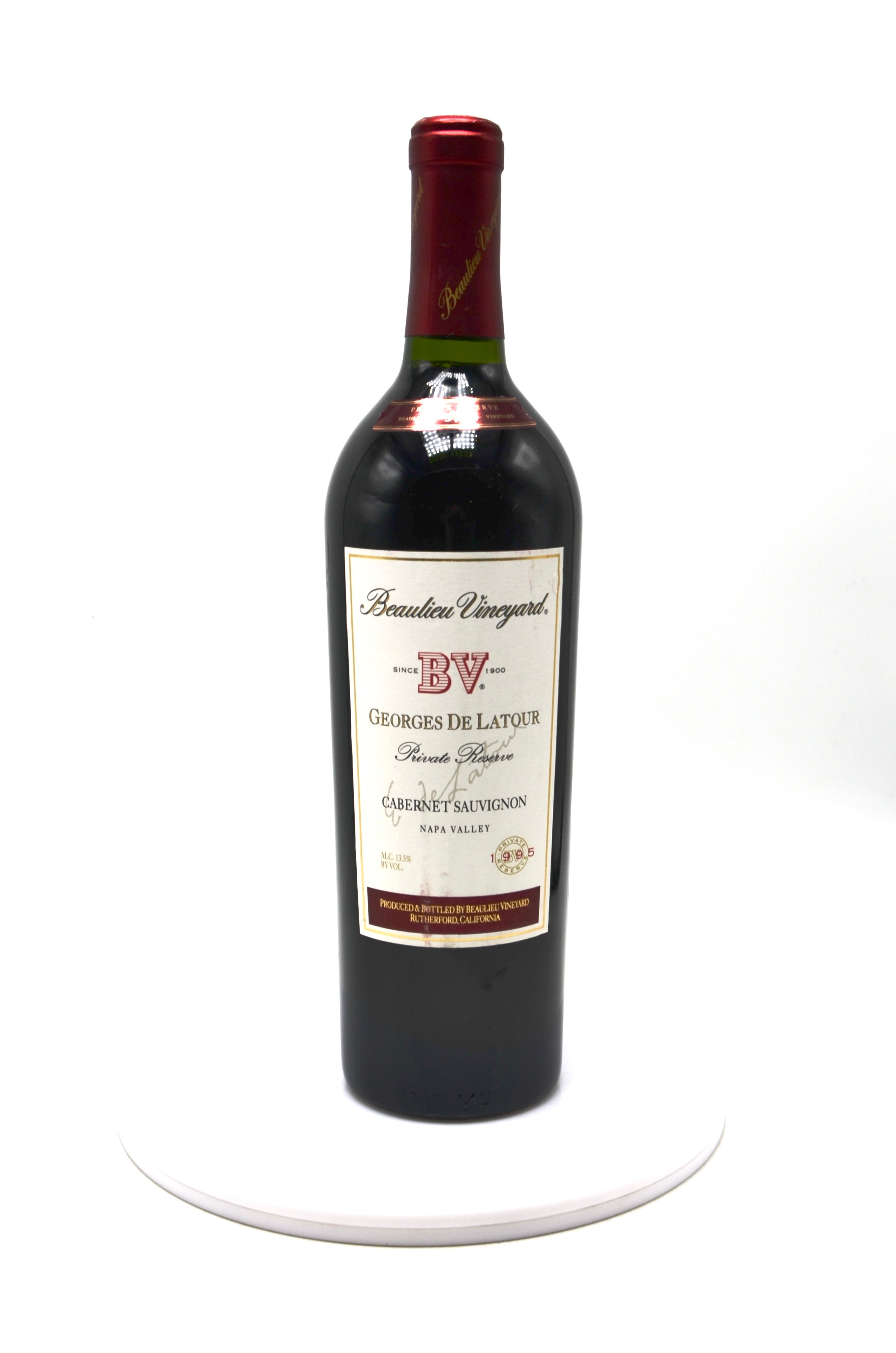 1995 Beaulieu Vineyard Georges de Latour Private Reserve Cabernet Sauvignon, Napa Valley