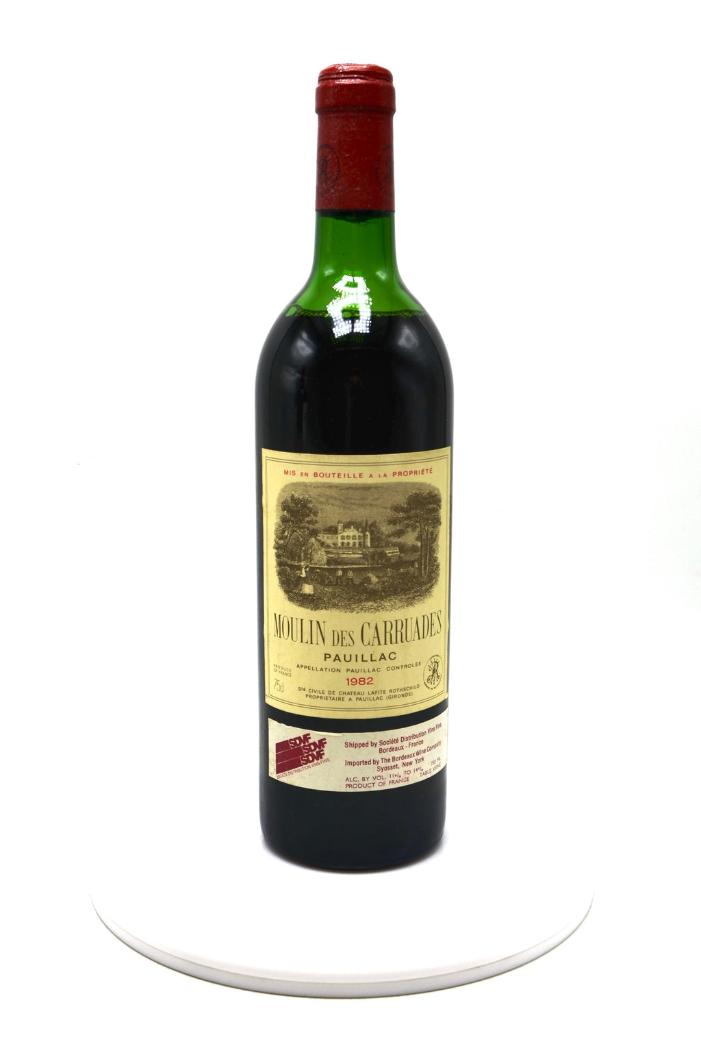 1982 Château Moulin des Carruades, Pauillac (by Lafite Rothschild)