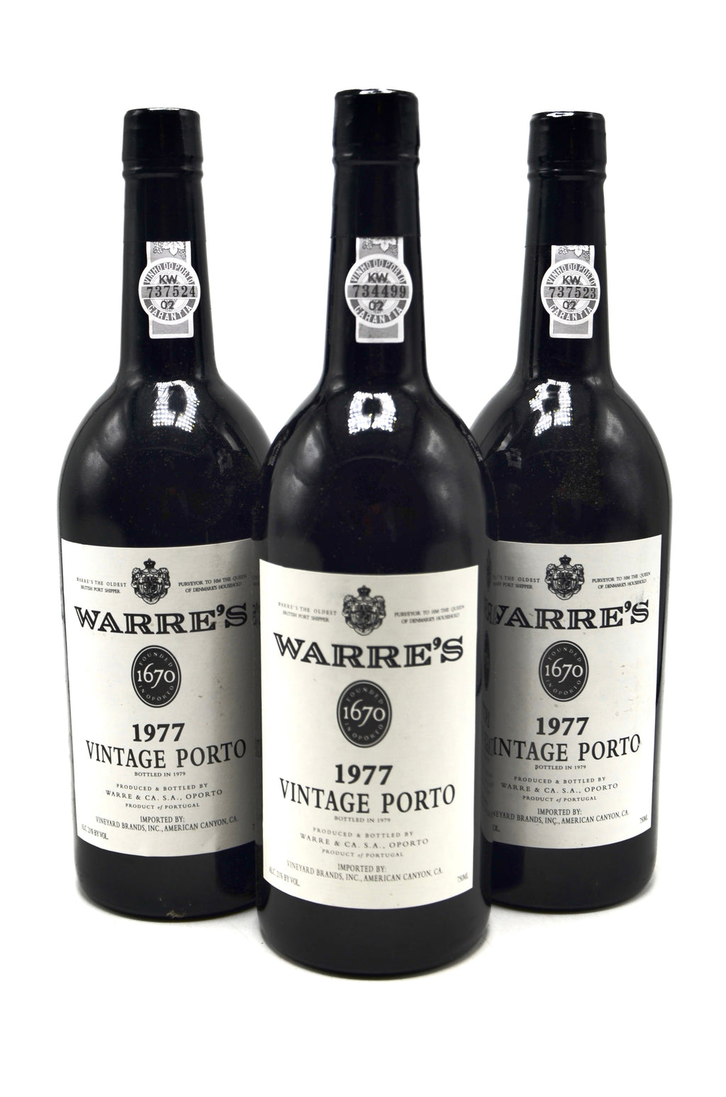 1977 Warre's Vintage Port