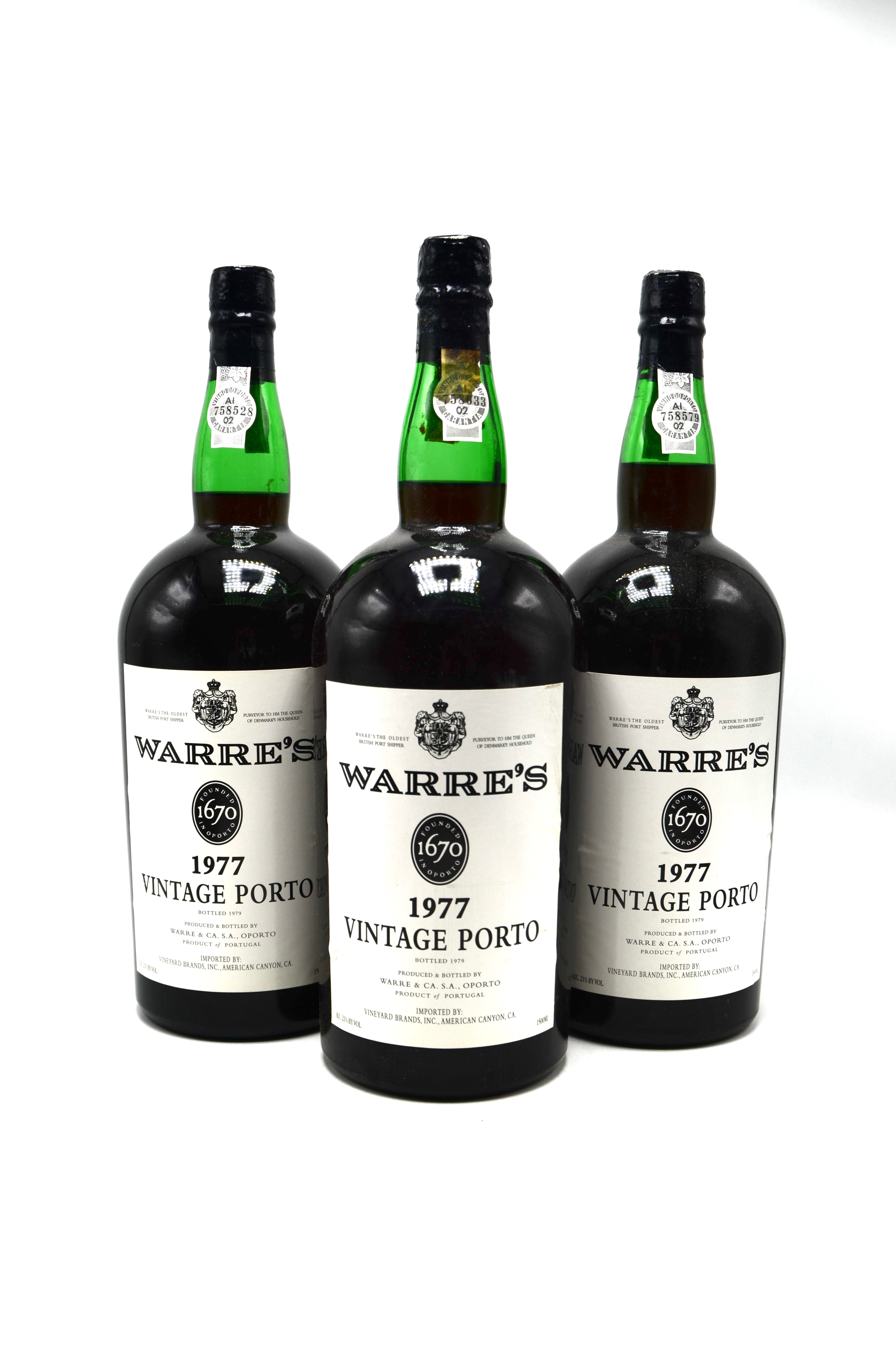1977 Warre's Vintage Port (magnum)
