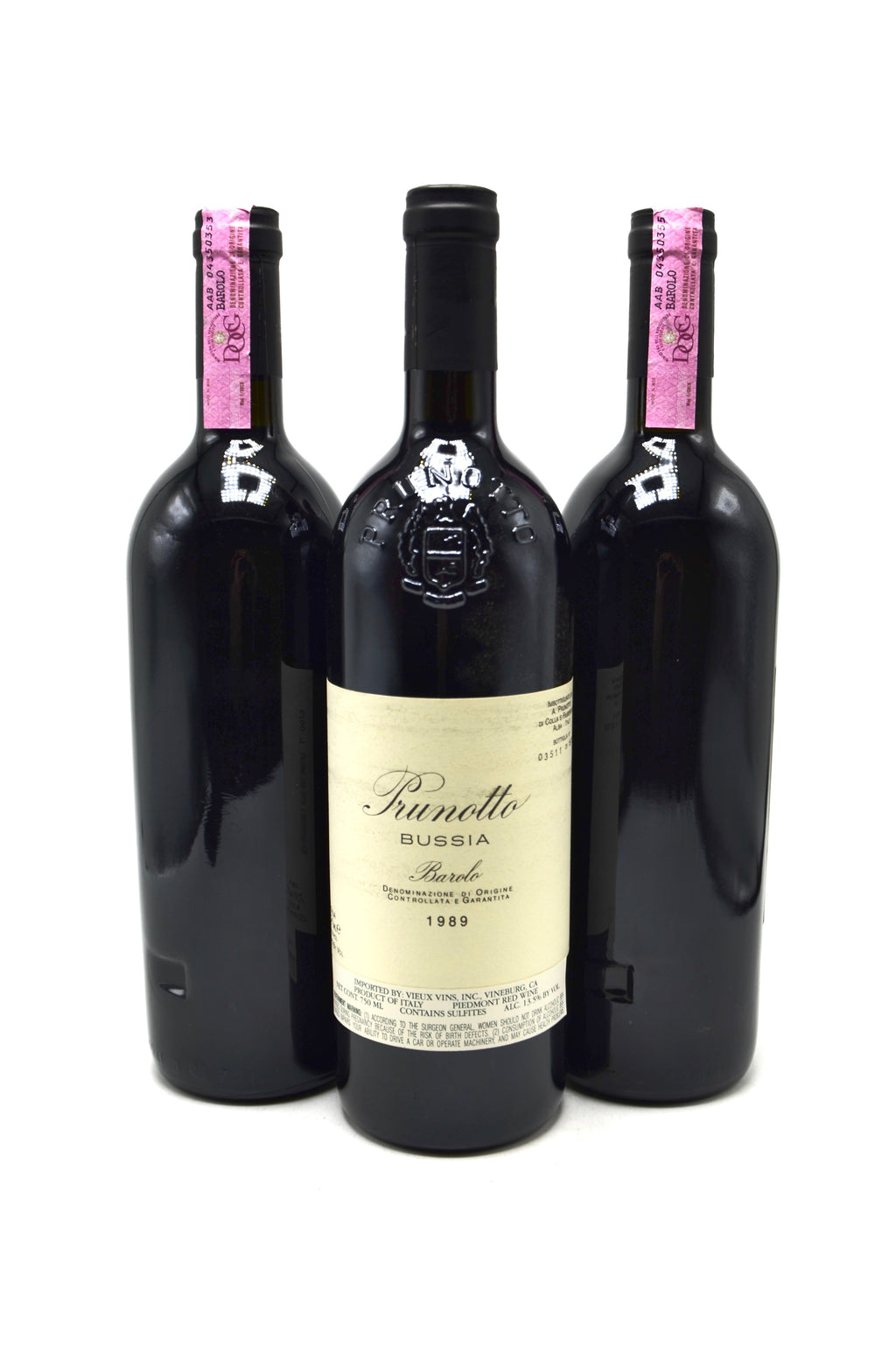 1989 Prunotto Barolo, Bussia
