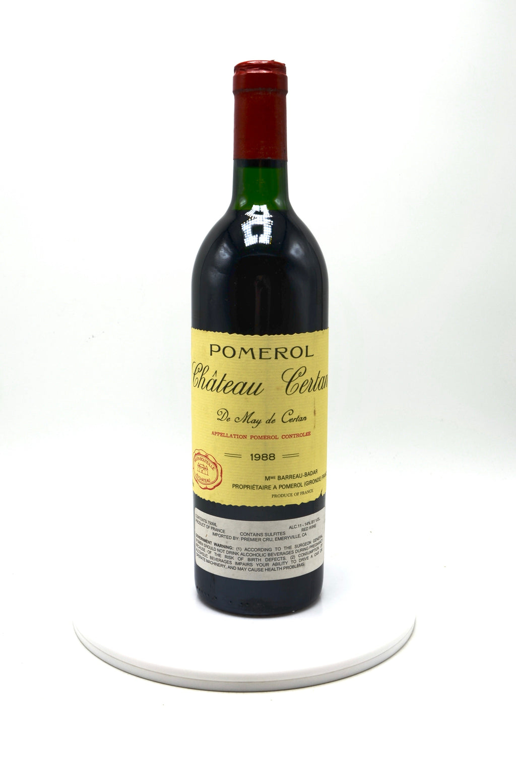 1988 Château Certan de May, Pomerol