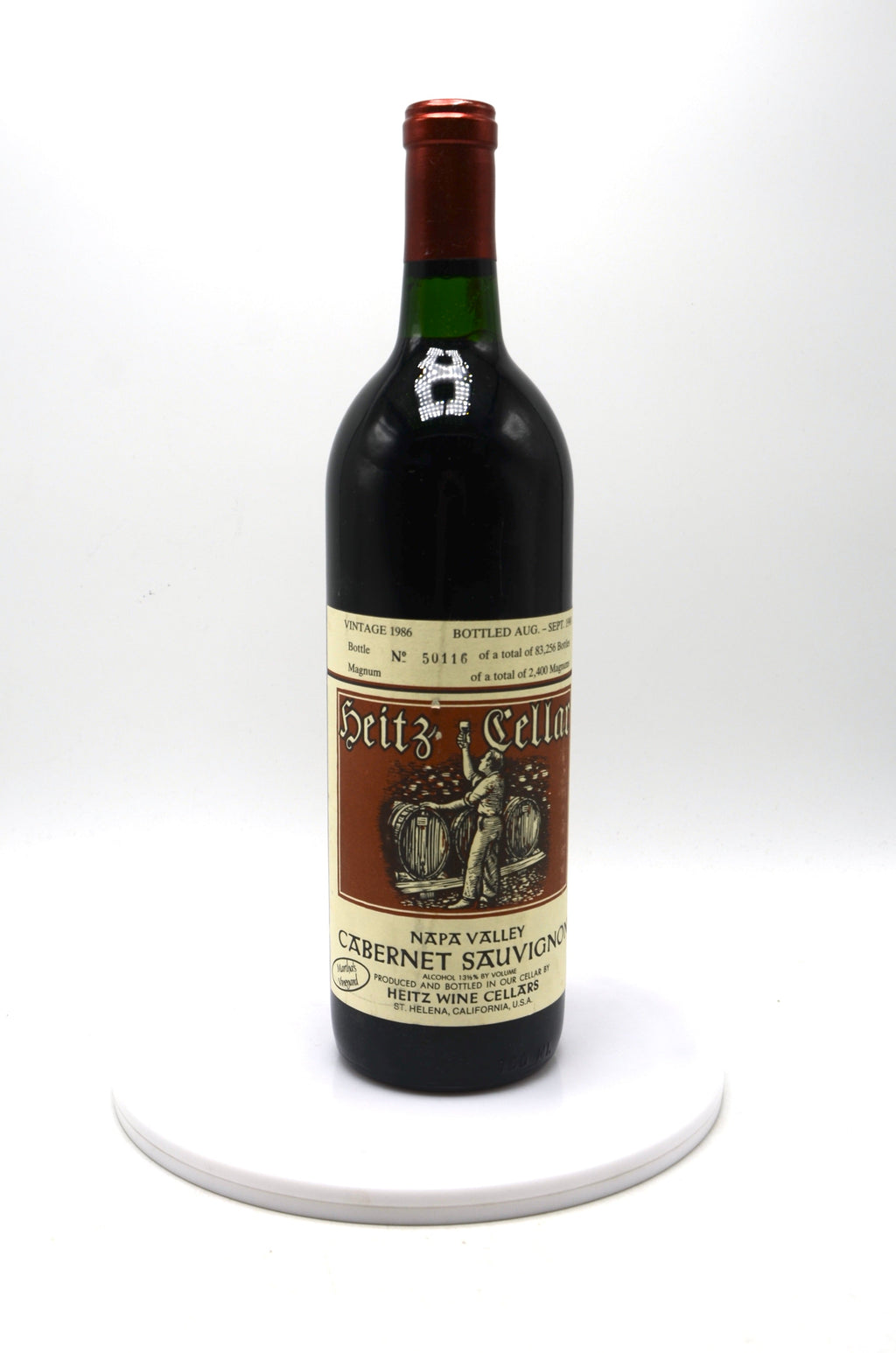 1986 Heitz Cellars Cabernet Sauvignon, Martha's Vineyard, Napa Valley