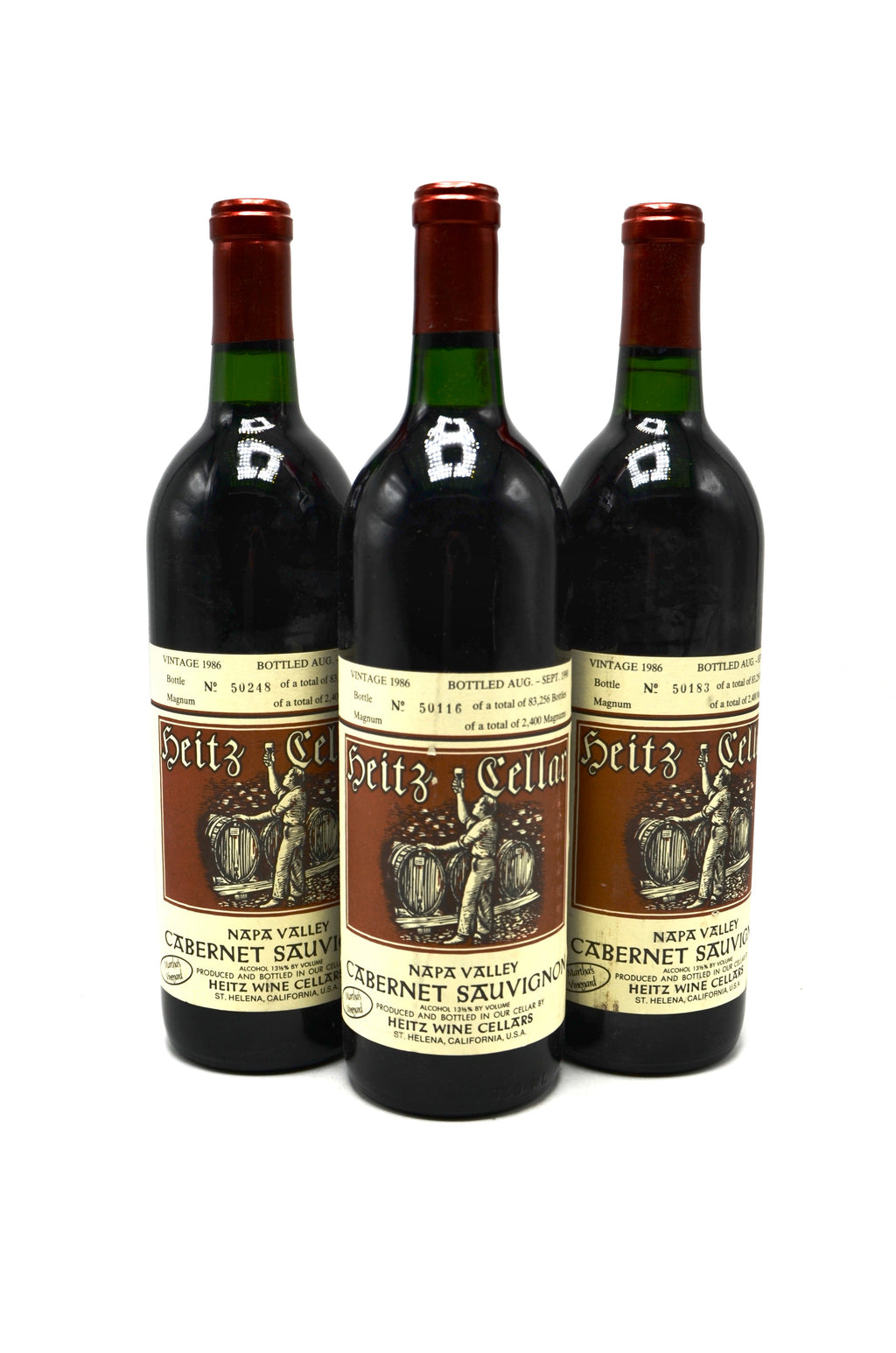 1986 Heitz Cellars Cabernet Sauvignon, Martha's Vineyard, Napa Valley