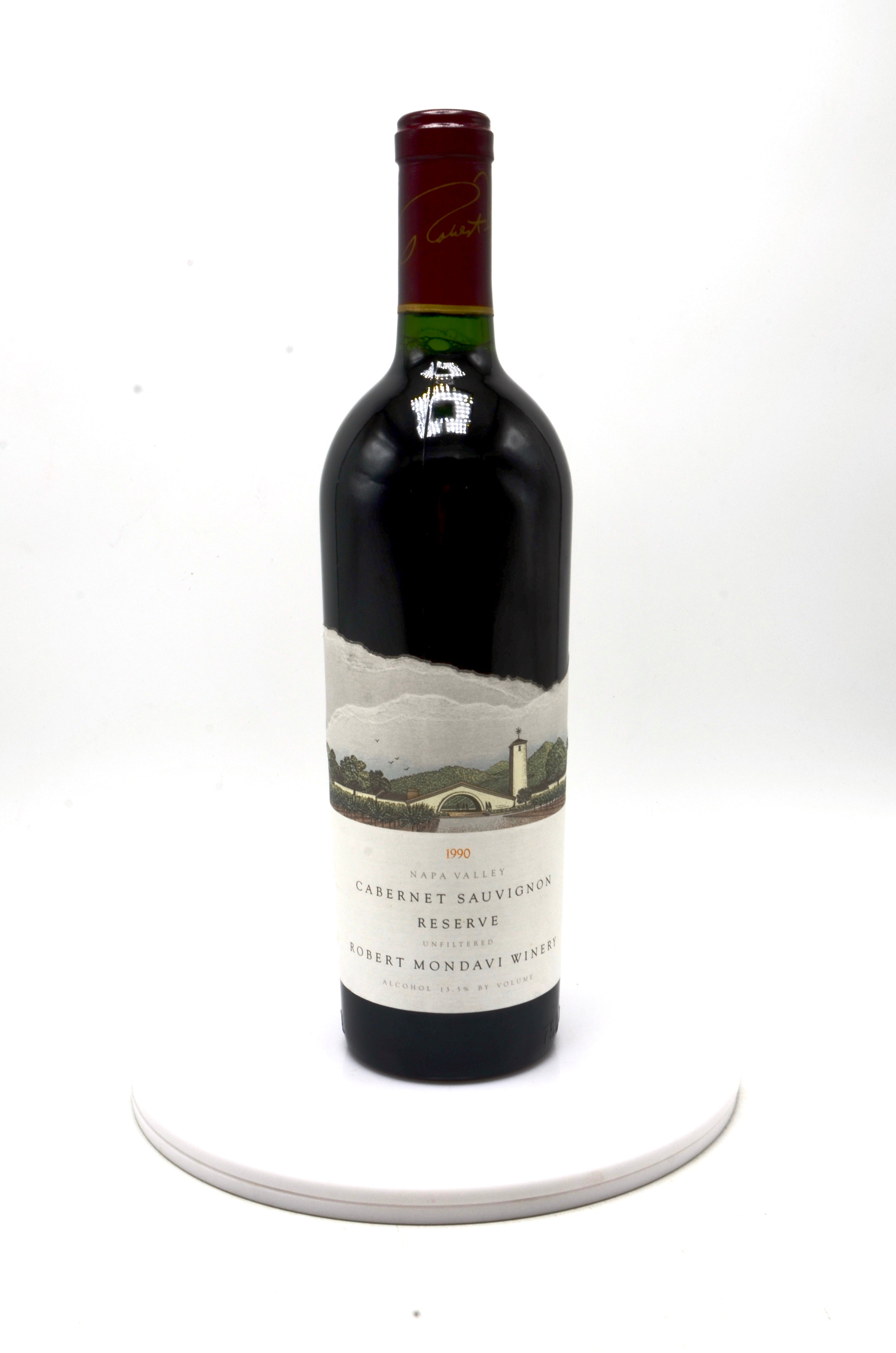 1990 Robert Mondavi Reserve Cabernet Sauvignon, Unfiltered, Napa Valley